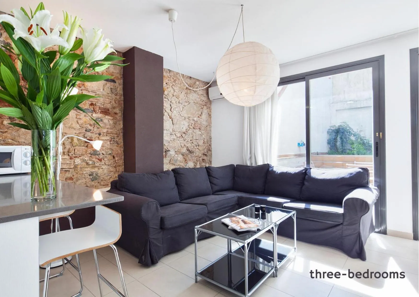 Living room in Inside Barcelona Apartments Sants