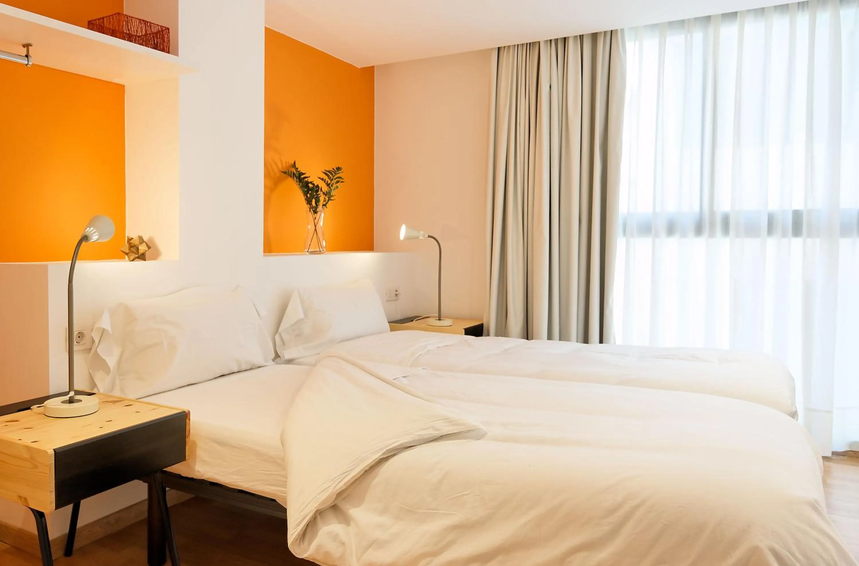 Bedroom, Bed in Inside Barcelona Apartments Sants