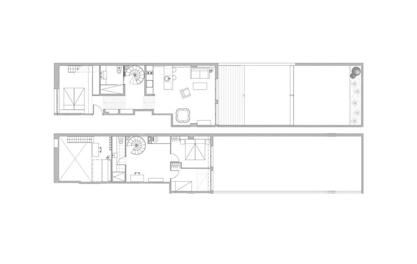 Floor plan in Inside Barcelona Apartments Sants