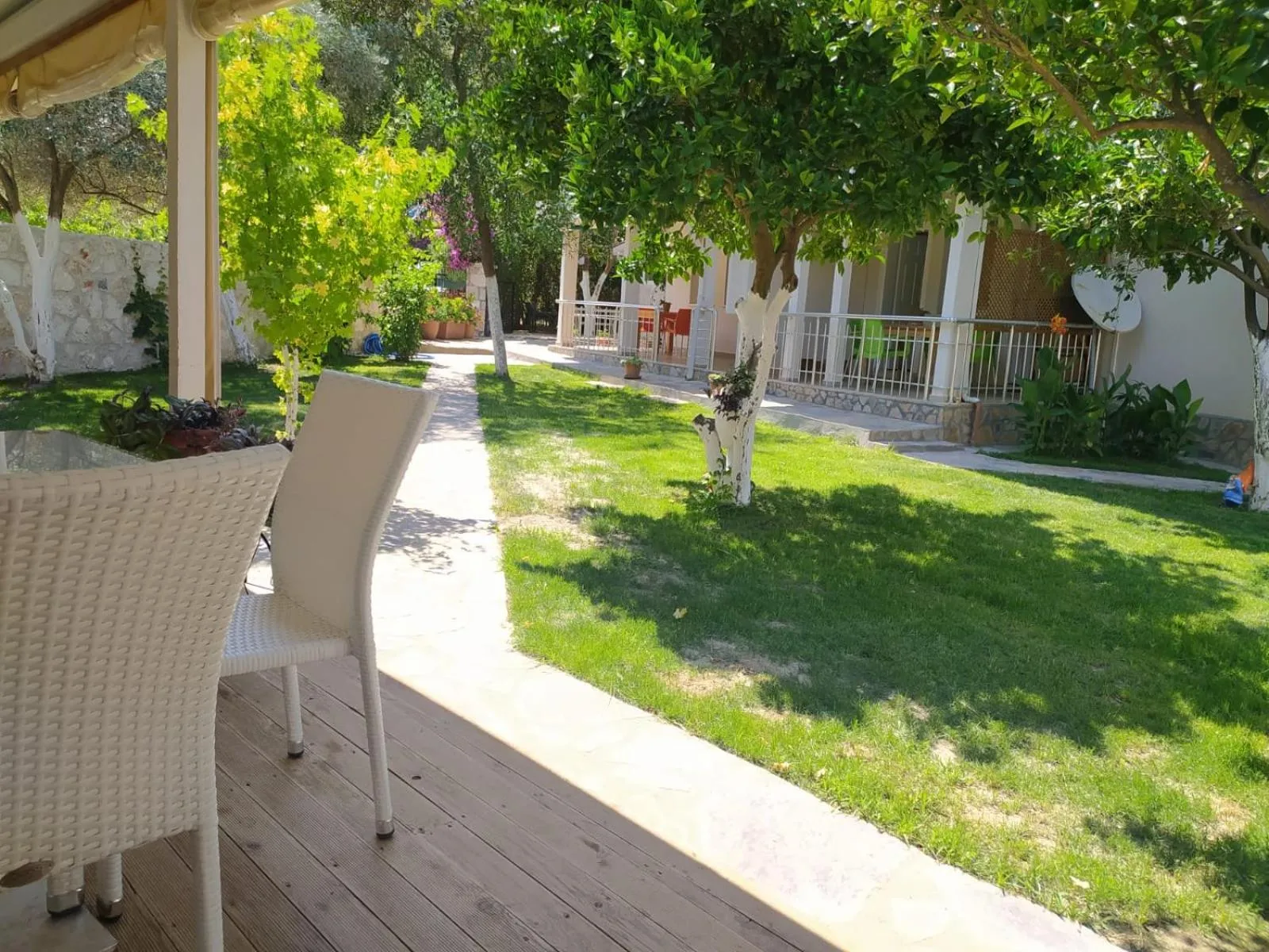 Garden in Bucak Apart Hotel Göcek & Beach