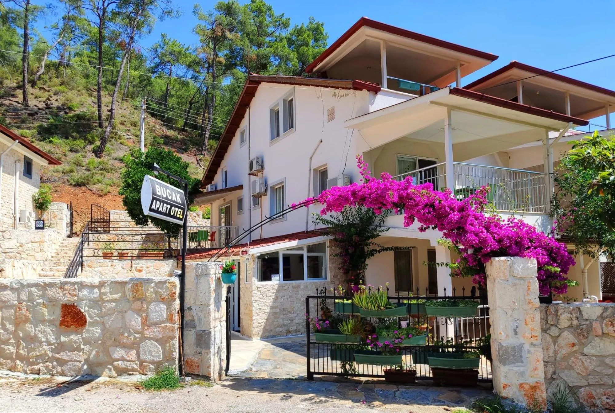 Property building in Bucak Apart Hotel Göcek & Beach