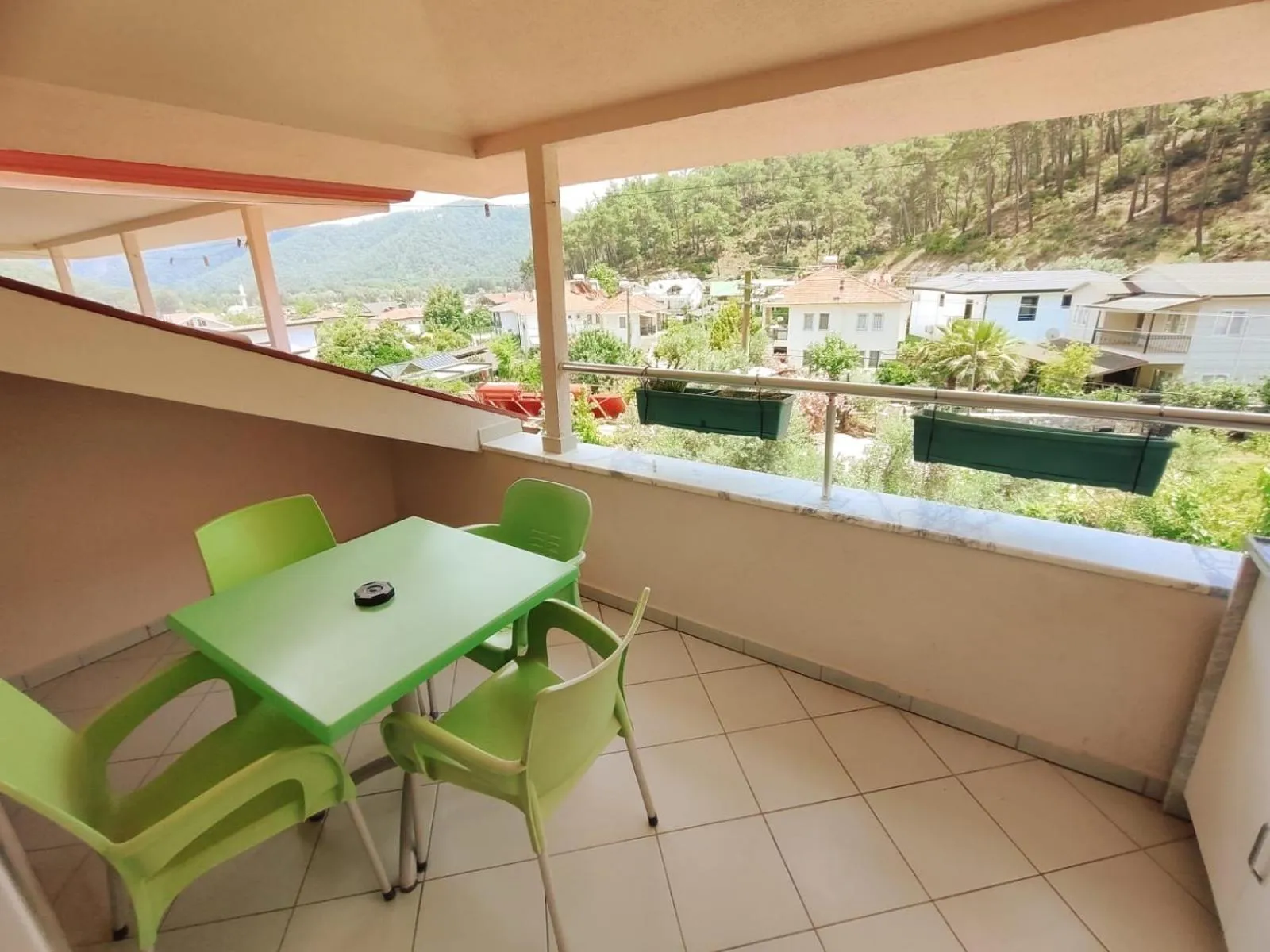Patio in Bucak Apart Hotel Göcek & Beach