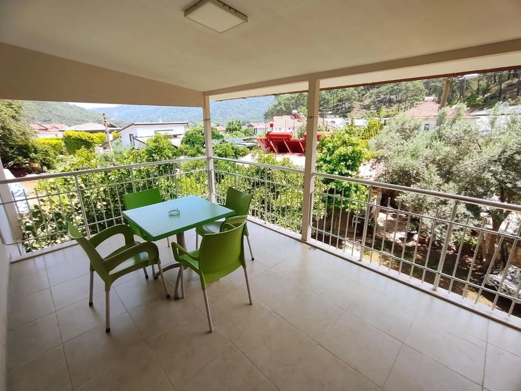 Patio in Bucak Apart Hotel Göcek & Beach