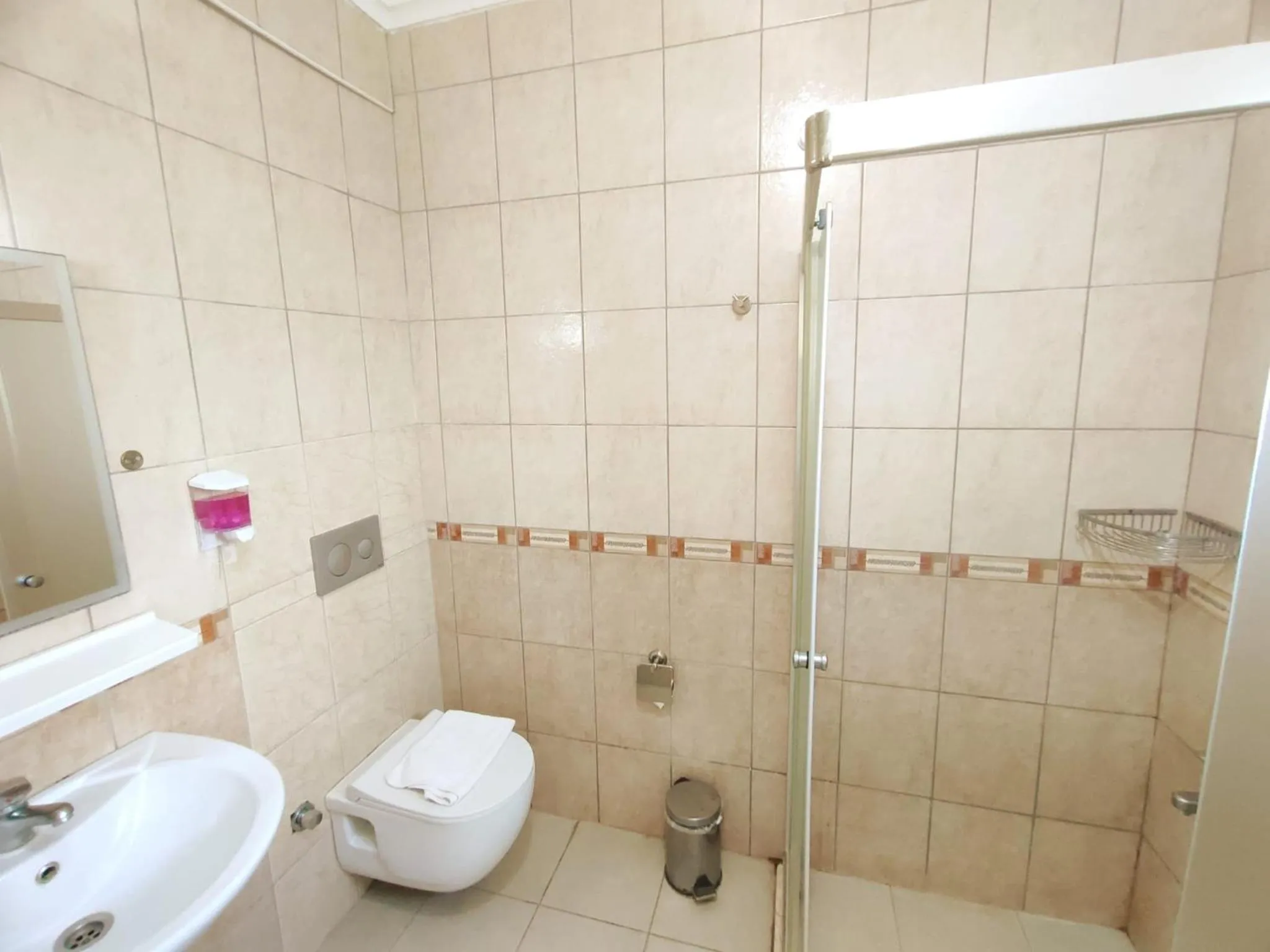 Shower in Bucak Apart Hotel Göcek & Beach