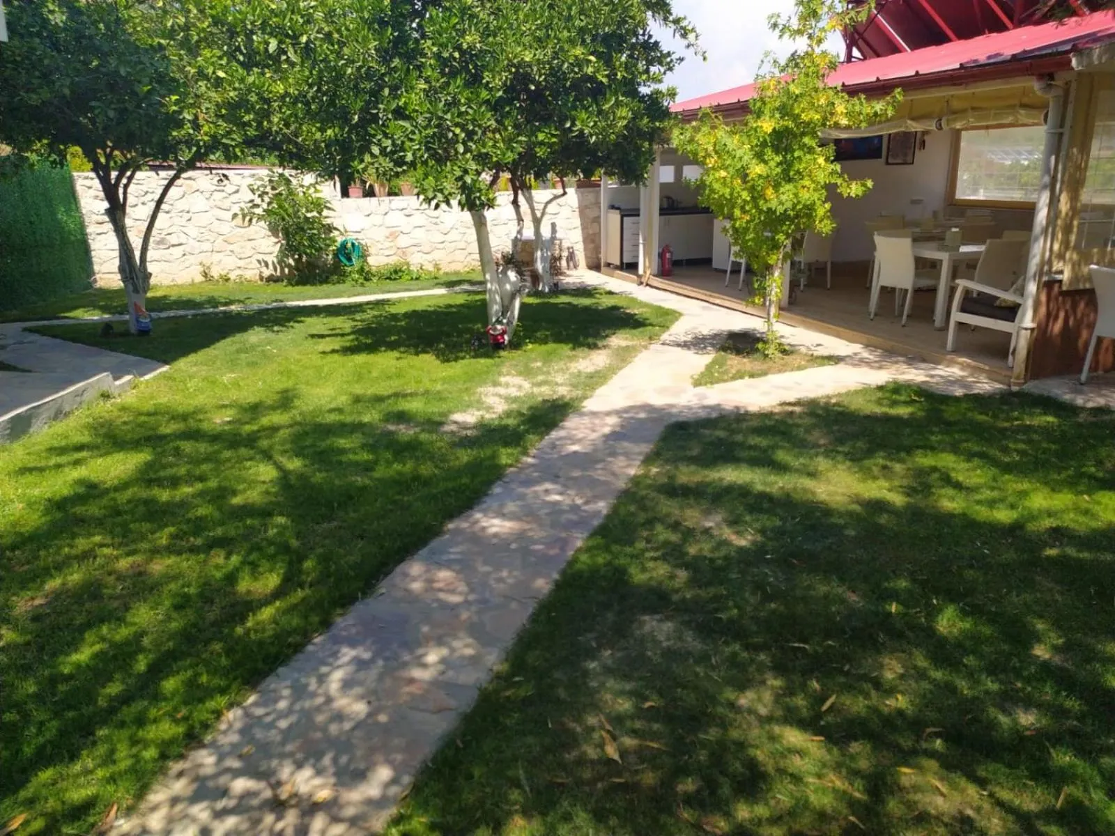 Garden in Bucak Apart Hotel Göcek & Beach