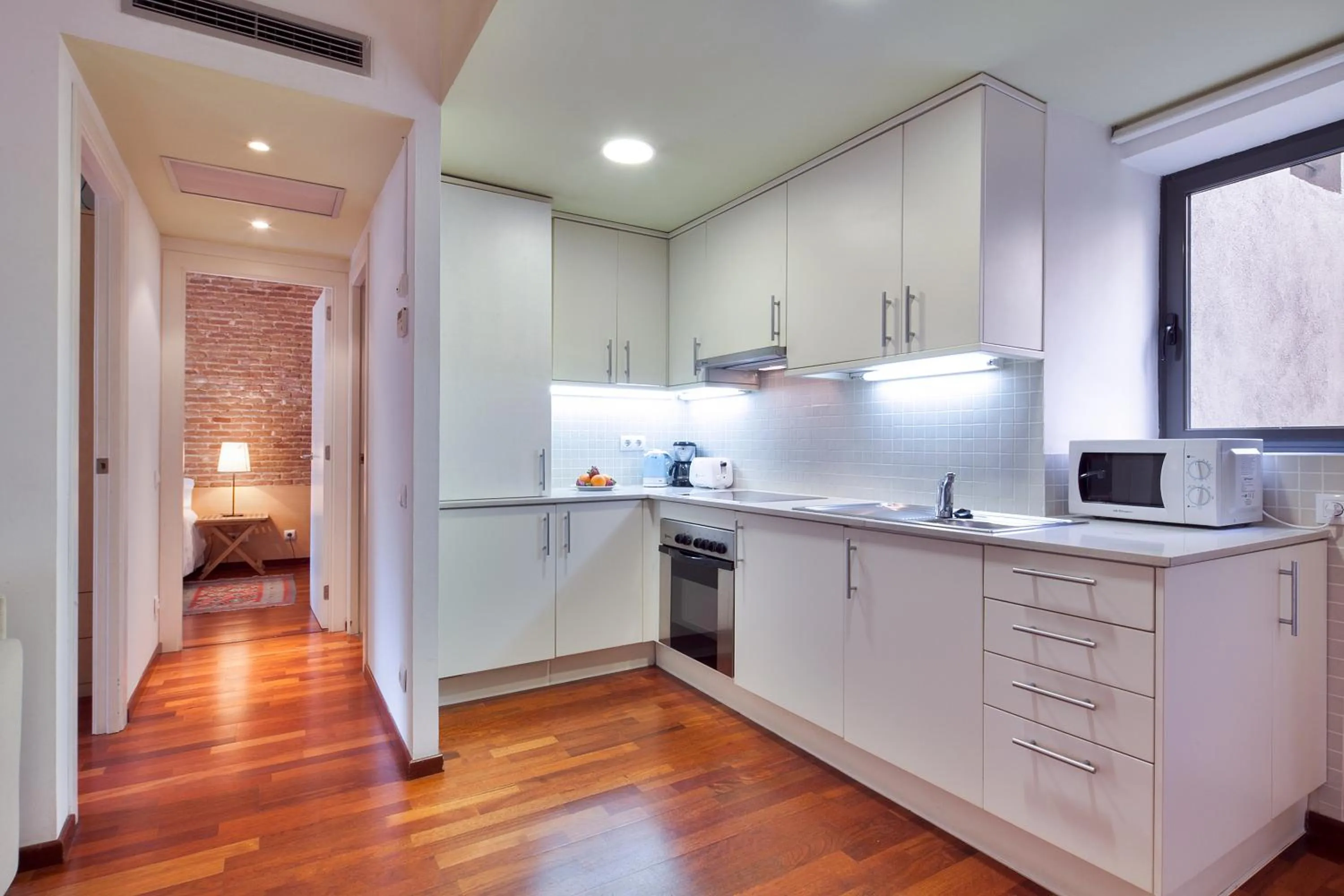 Kitchen or kitchenette in Inside Barcelona Apartments Esparteria