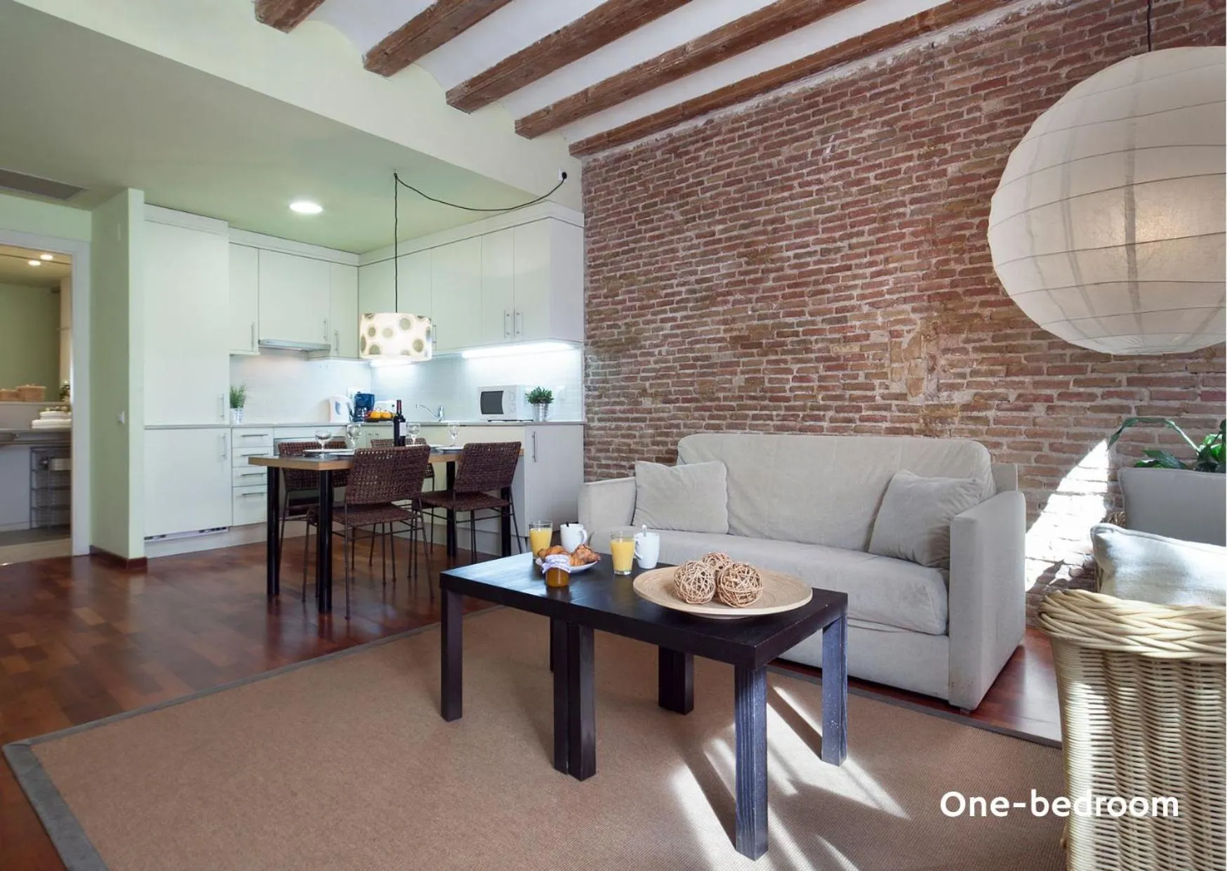 Kitchen or kitchenette in Inside Barcelona Apartments Esparteria