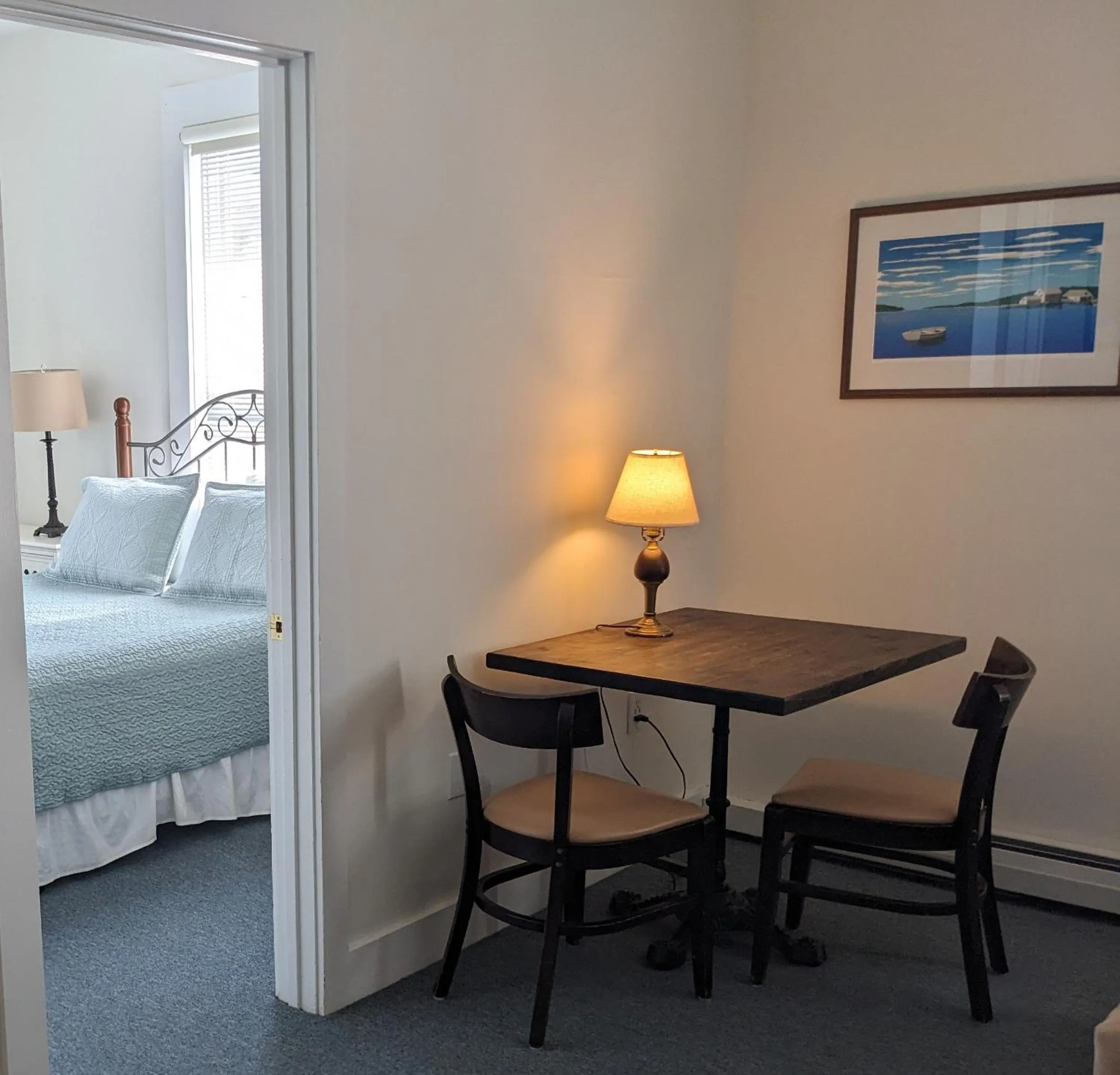 Bed in Bristol Suites