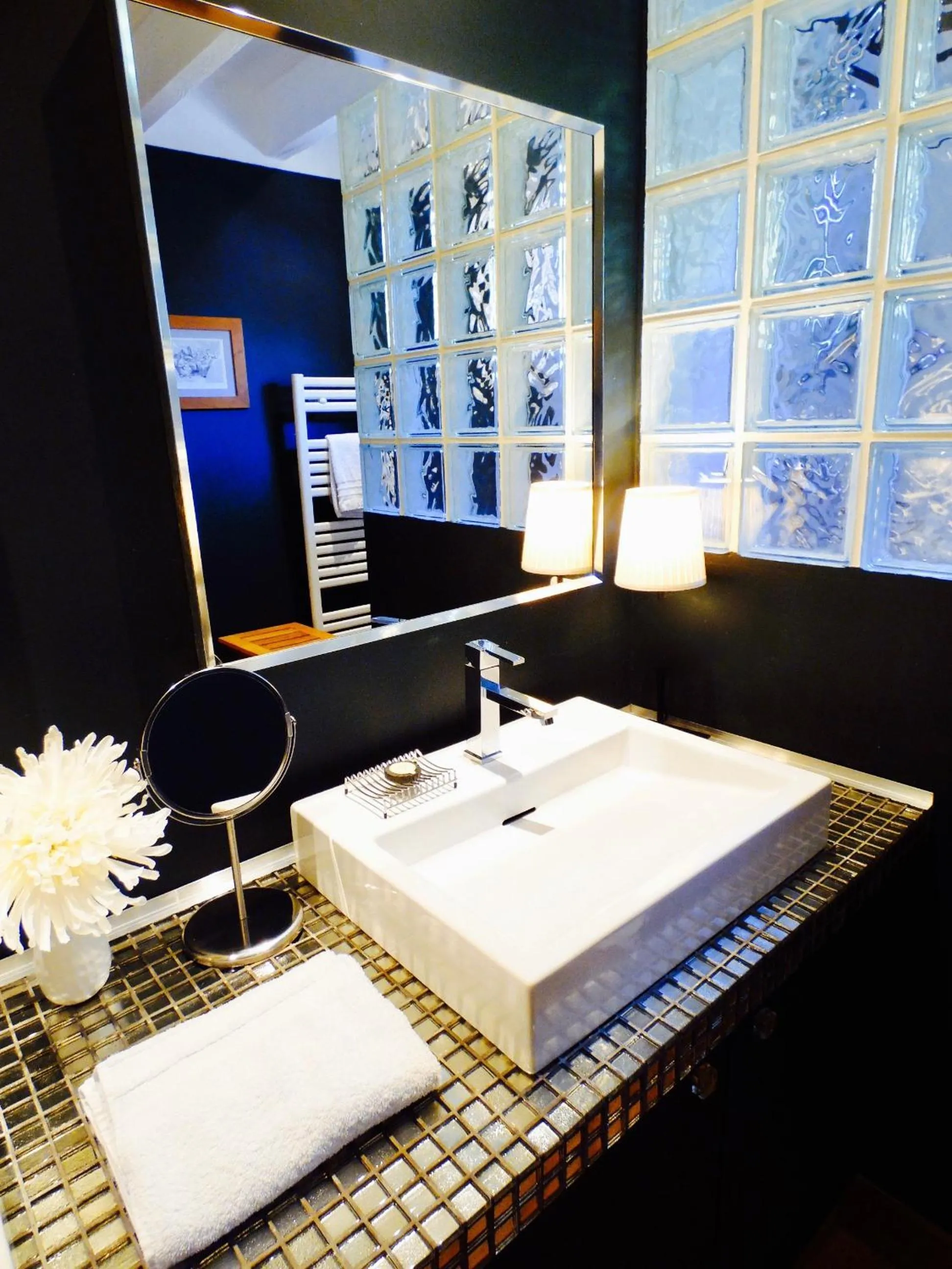 Bathroom in Bed & Breakfast La Clepsydre