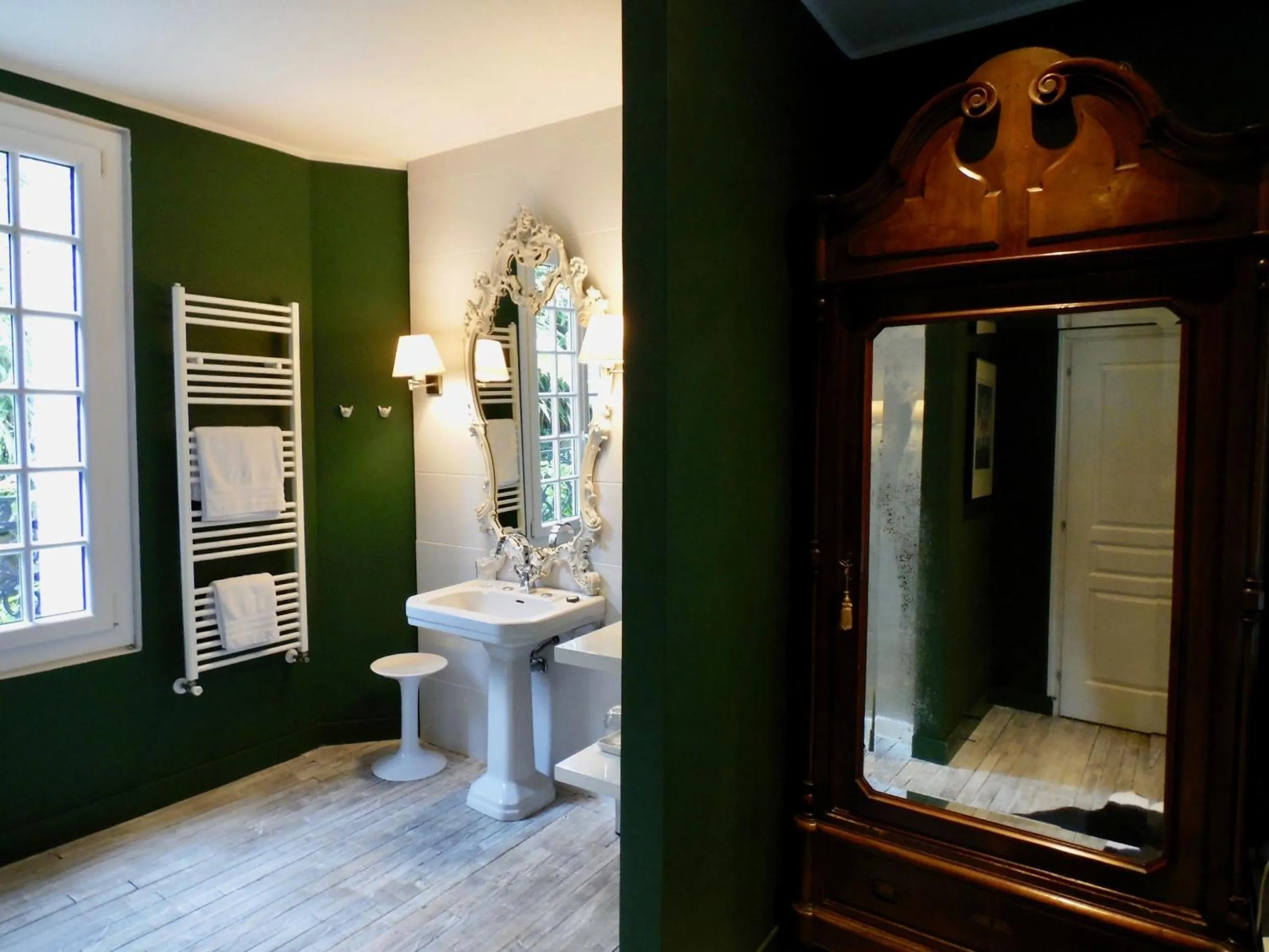 Bathroom in Bed & Breakfast La Clepsydre