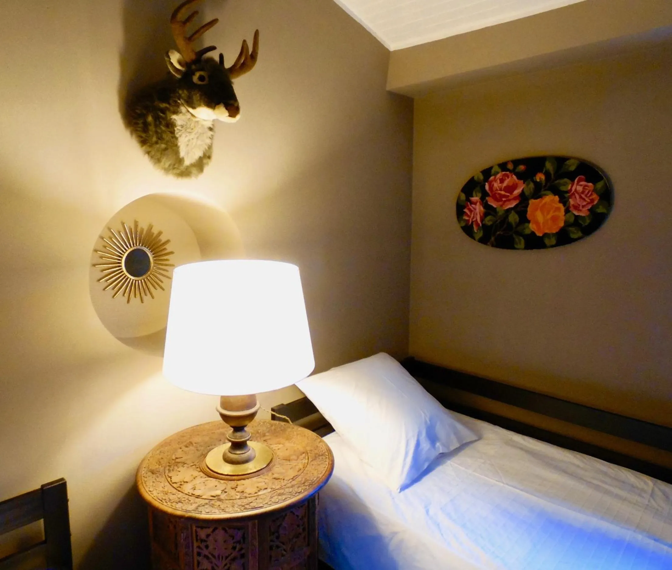 Bed in Bed & Breakfast La Clepsydre