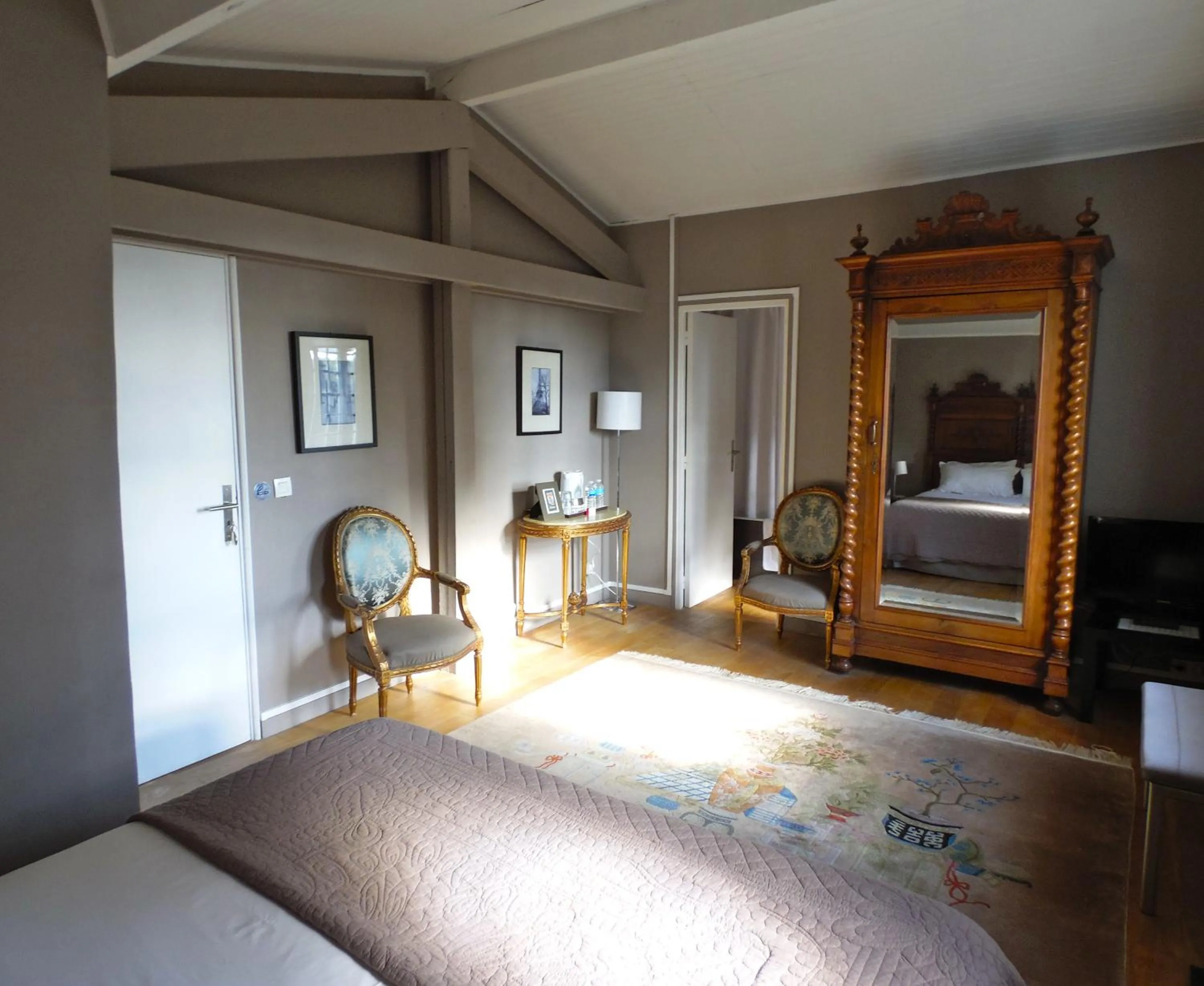 Bedroom, Bed in Bed & Breakfast La Clepsydre