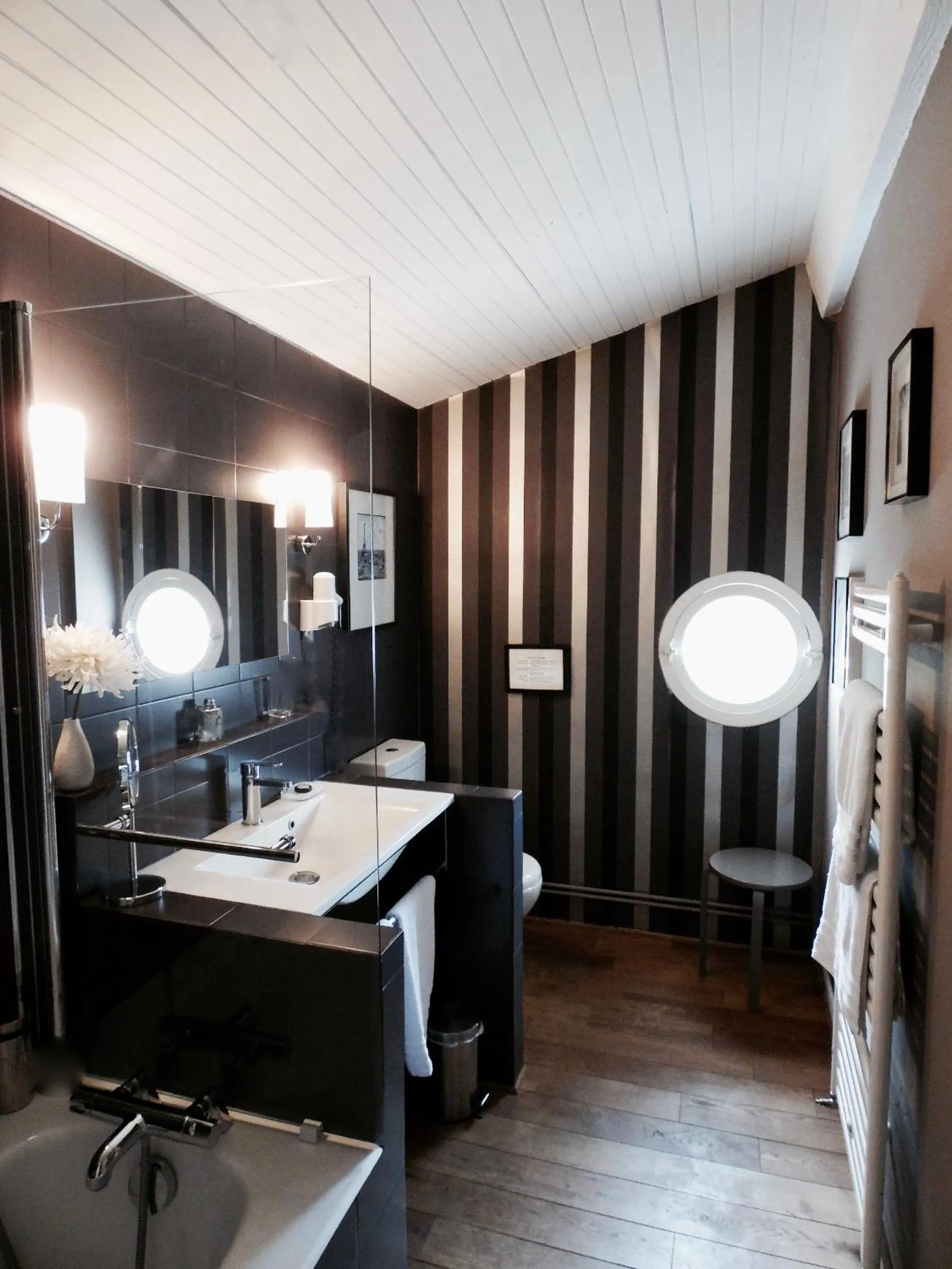 Bathroom in Bed & Breakfast La Clepsydre