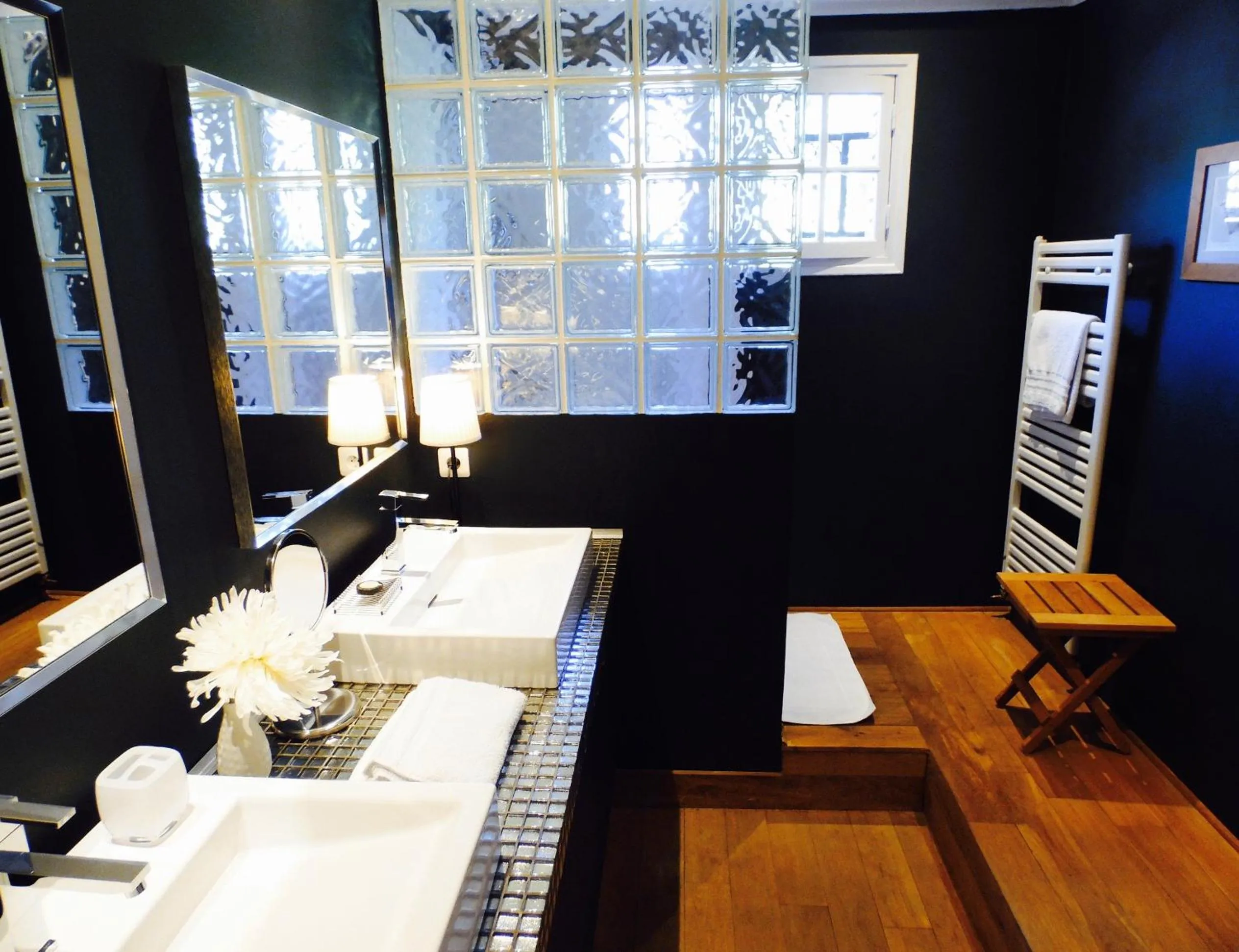 Bathroom in Bed & Breakfast La Clepsydre