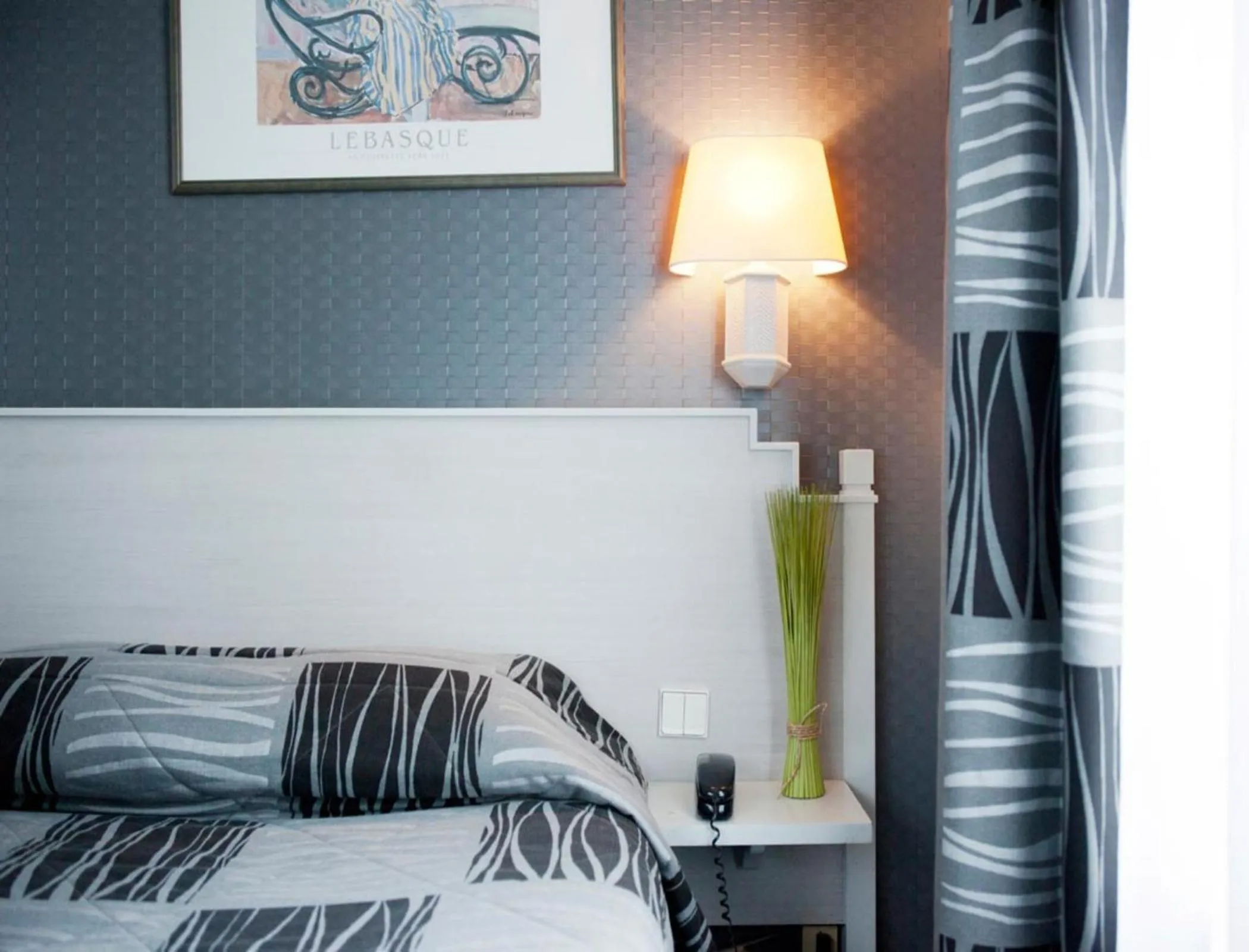 Bed in Hotel Miramar