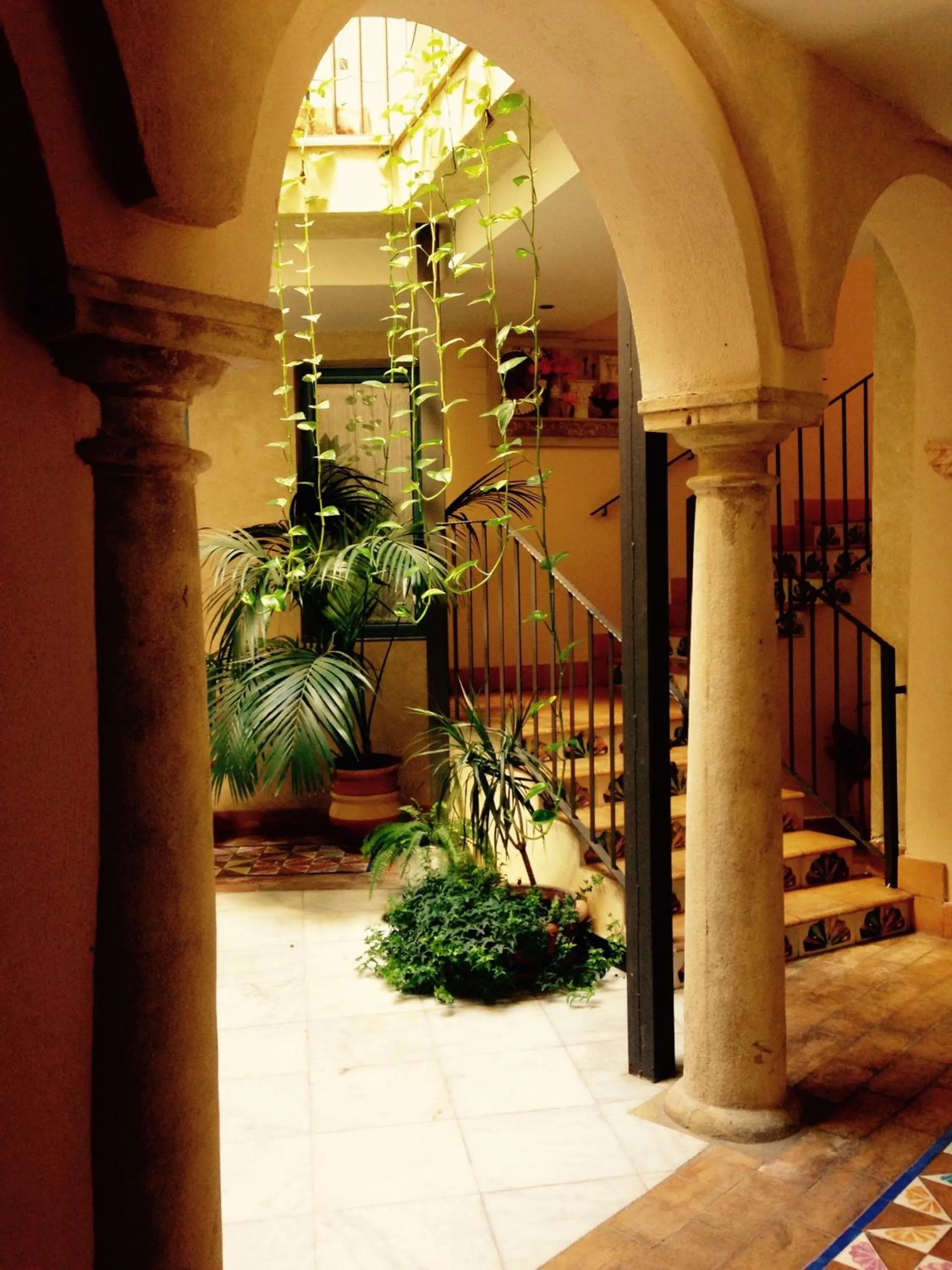 Patio in Hotel Conde de Cárdenas