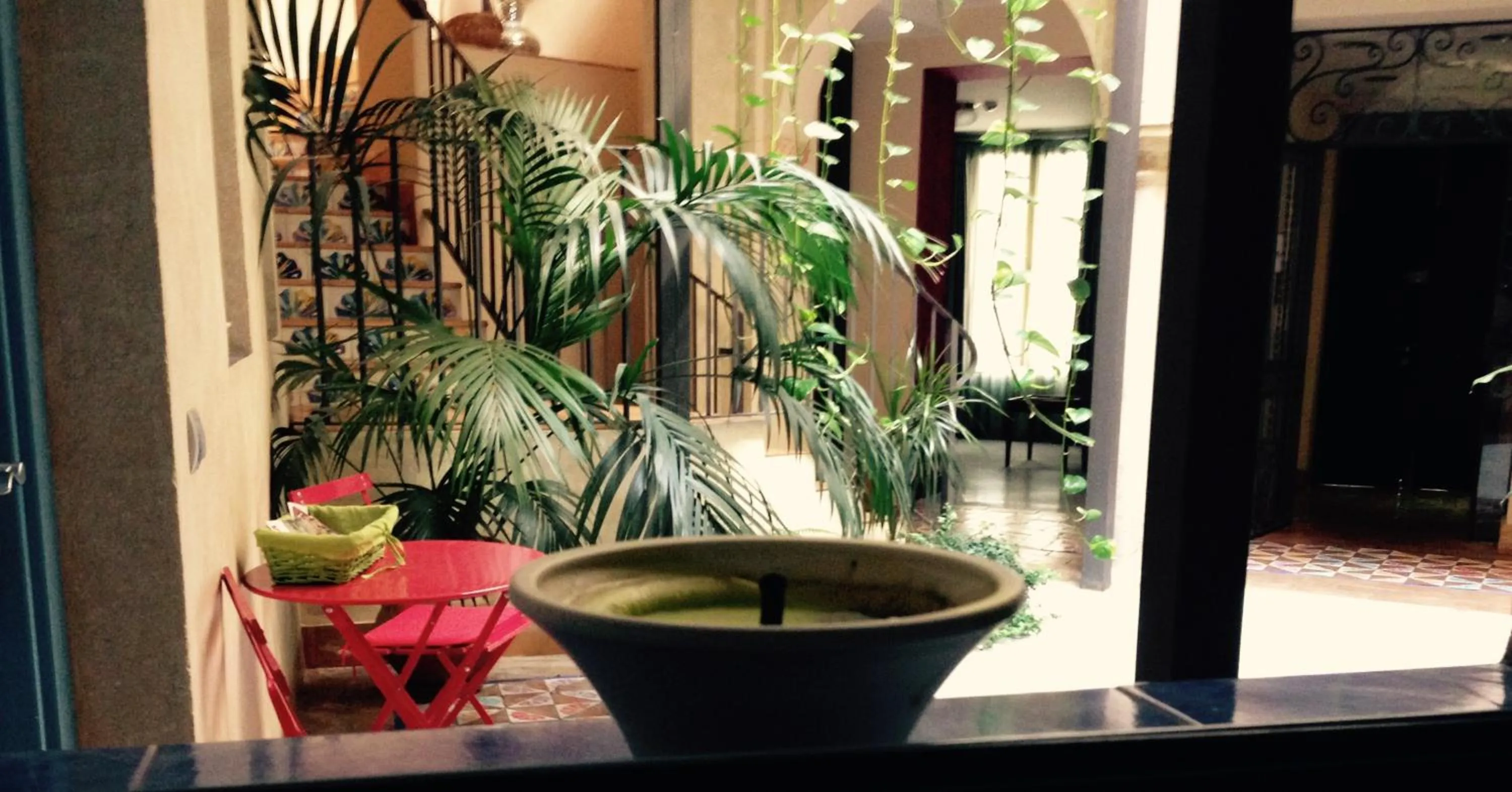 Patio in Hotel Conde de Cárdenas