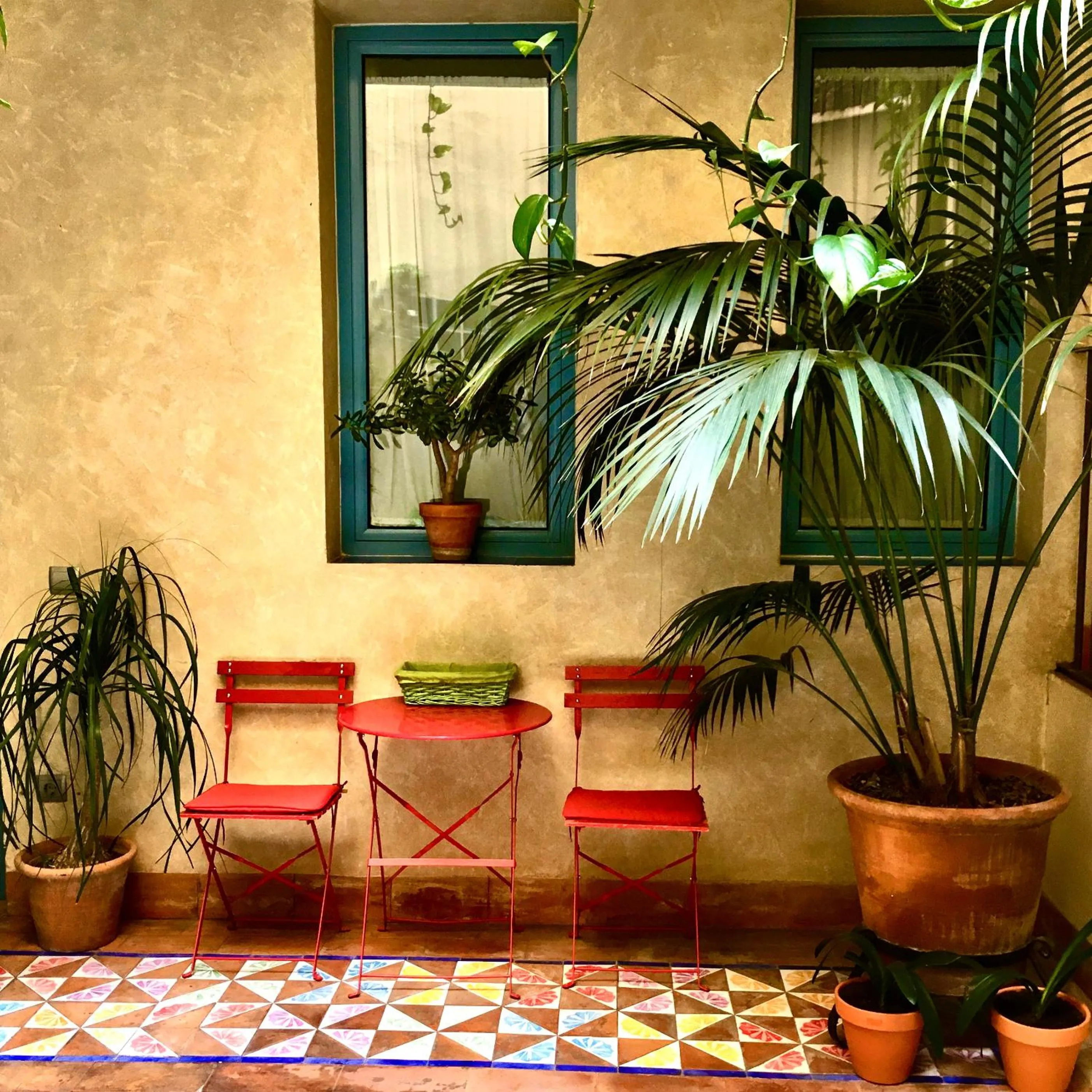 Patio in Hotel Conde de Cárdenas