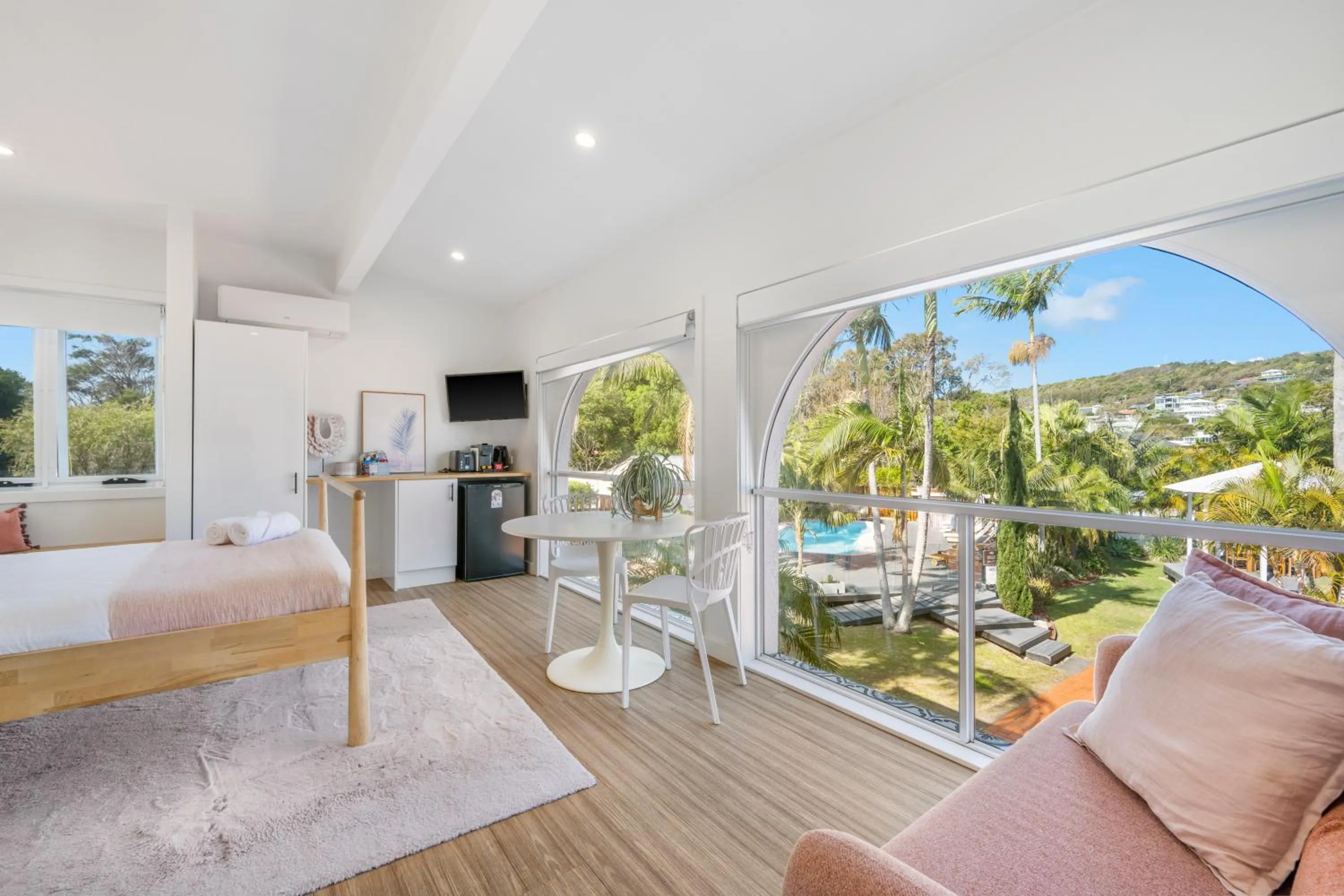 Pool view in The Med Crescent Head