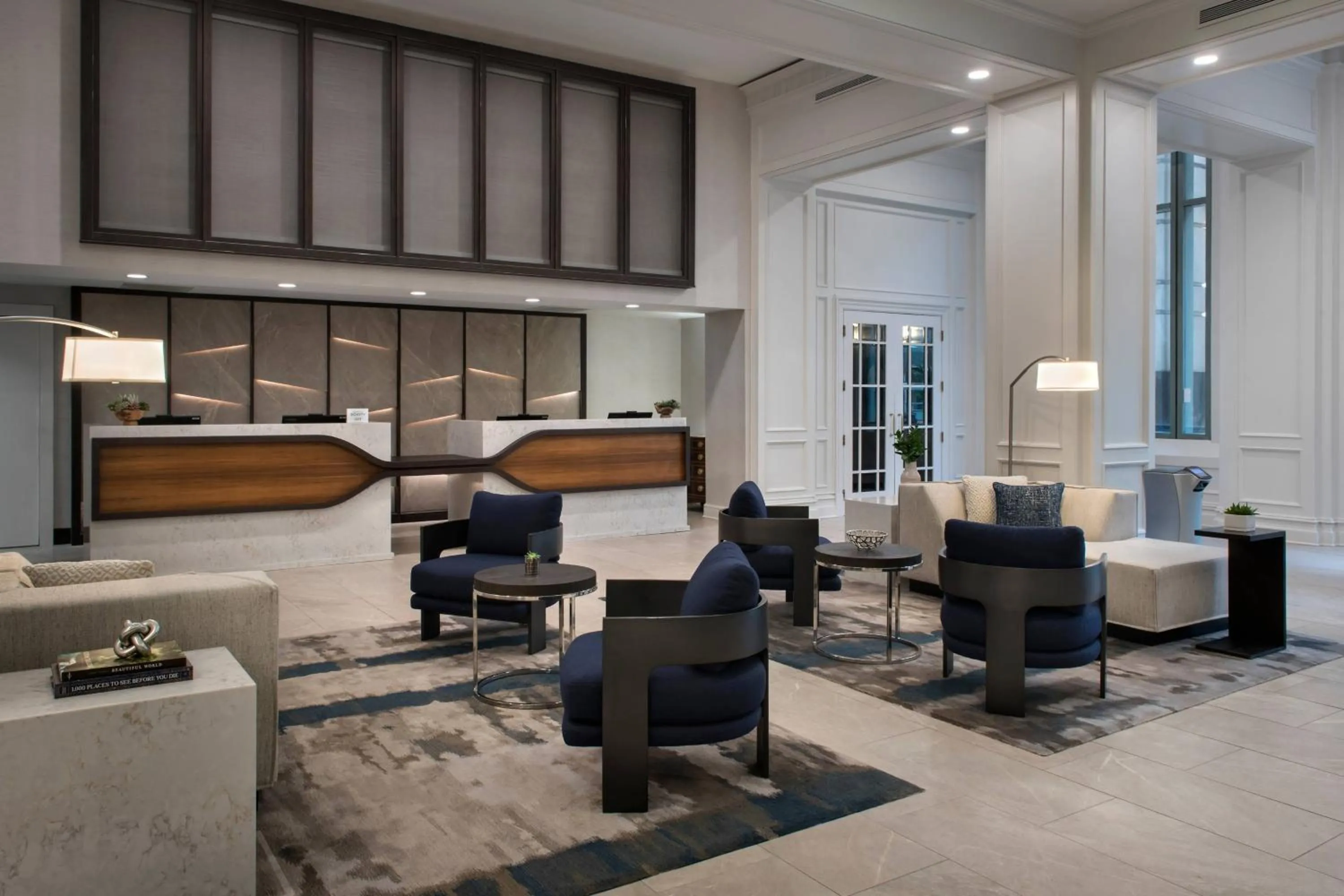 Lobby or reception in Norfolk Waterside Marriott