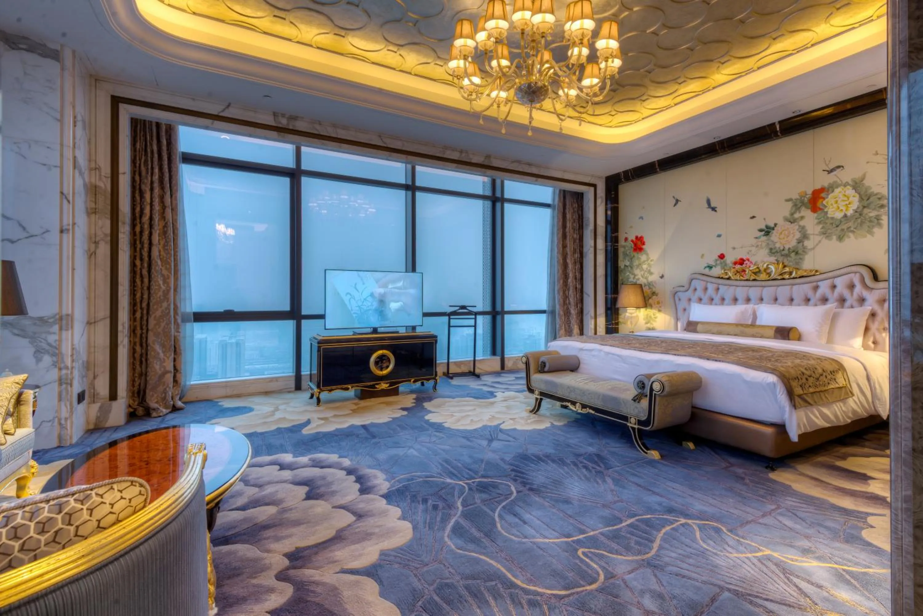 Bedroom, Bed in Wanda Vista Zhengzhou