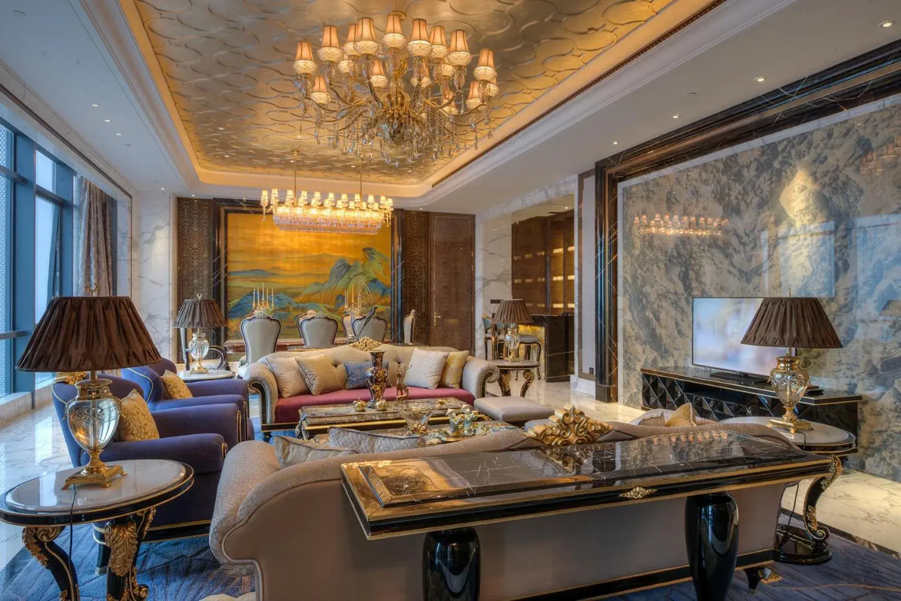 Presidential Suite in Wanda Vista Zhengzhou Presidential Suite in Wanda Vista Zhengzhou