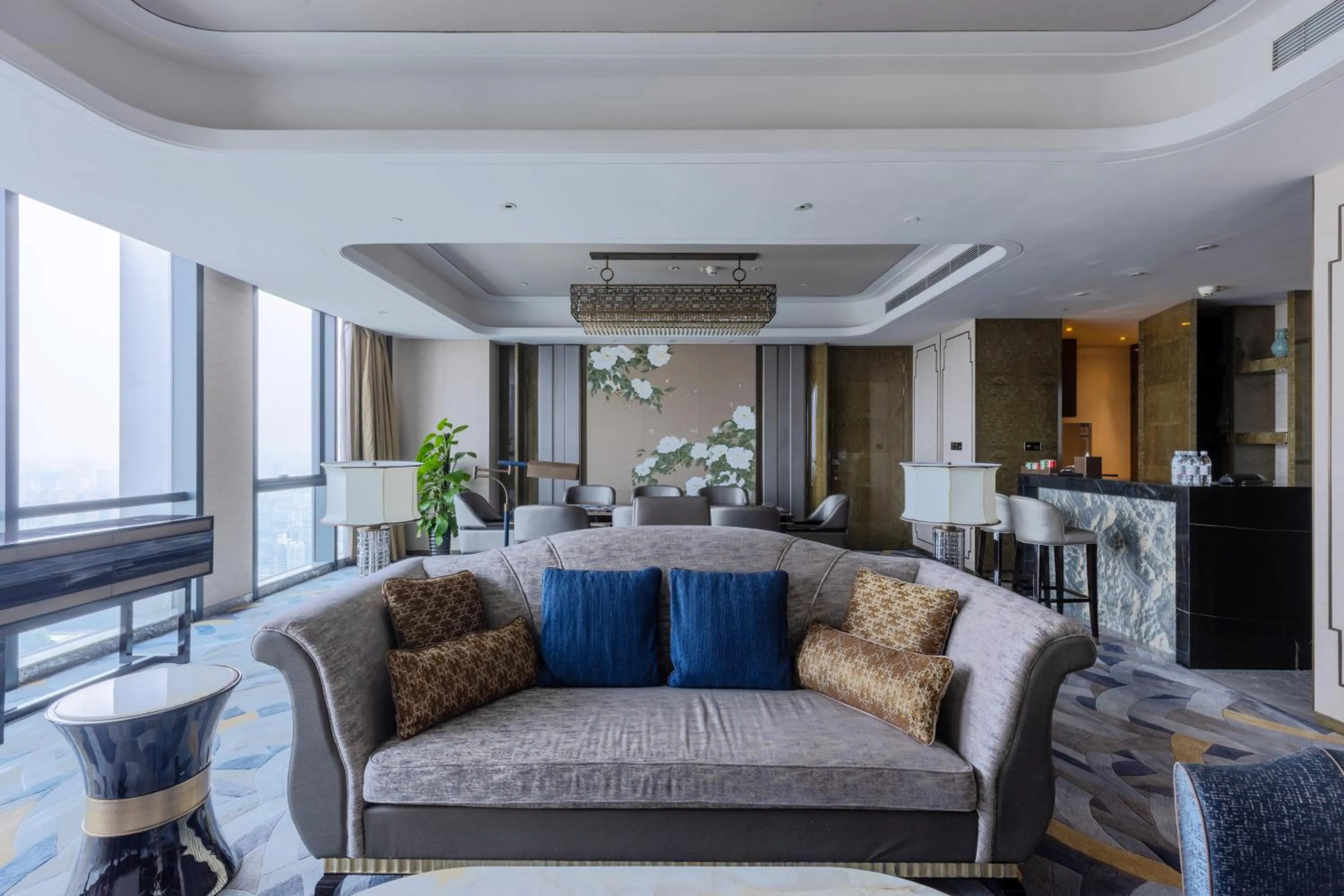 Living room in Wanda Vista Zhengzhou