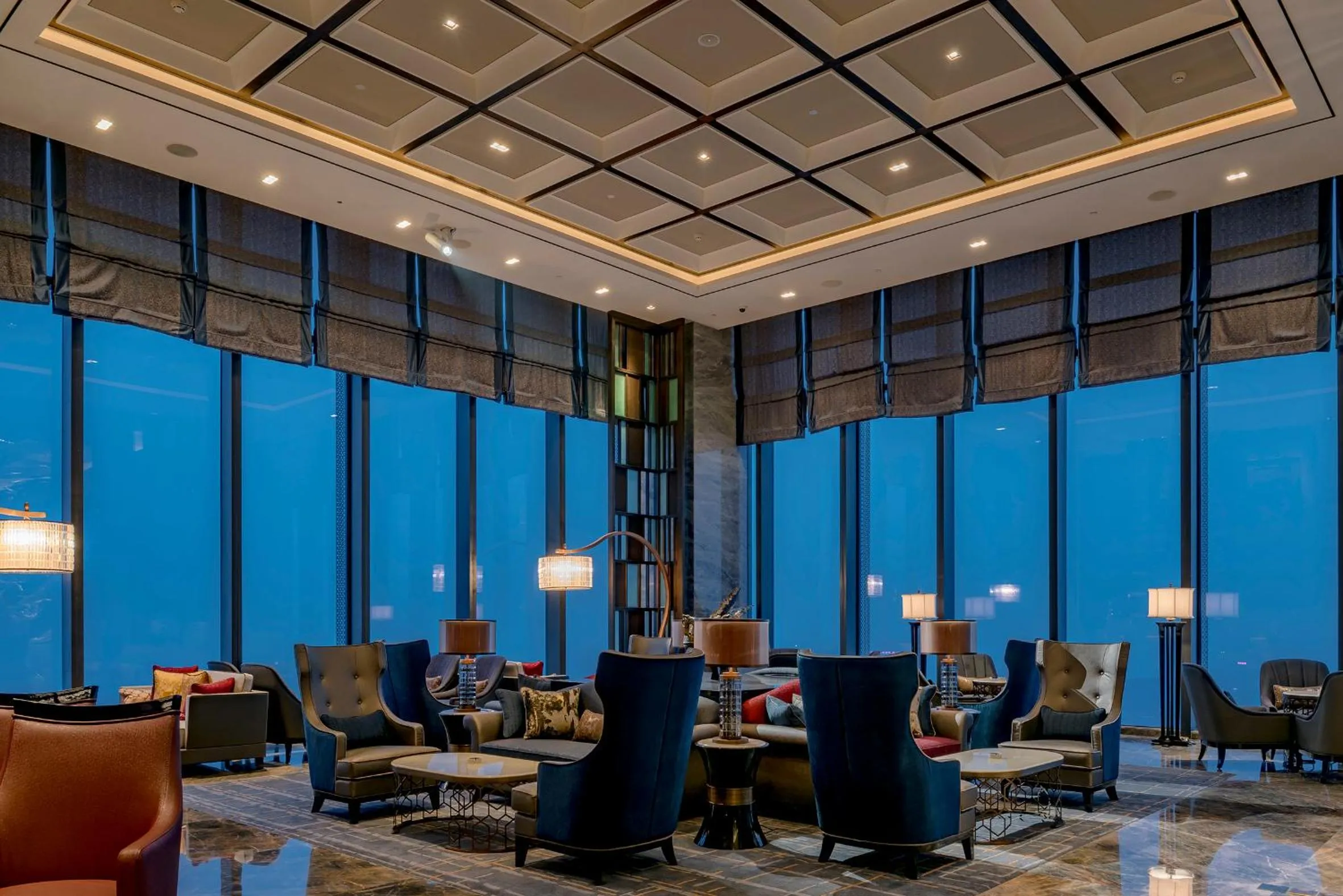 Communal lounge/ TV room in Wanda Vista Zhengzhou