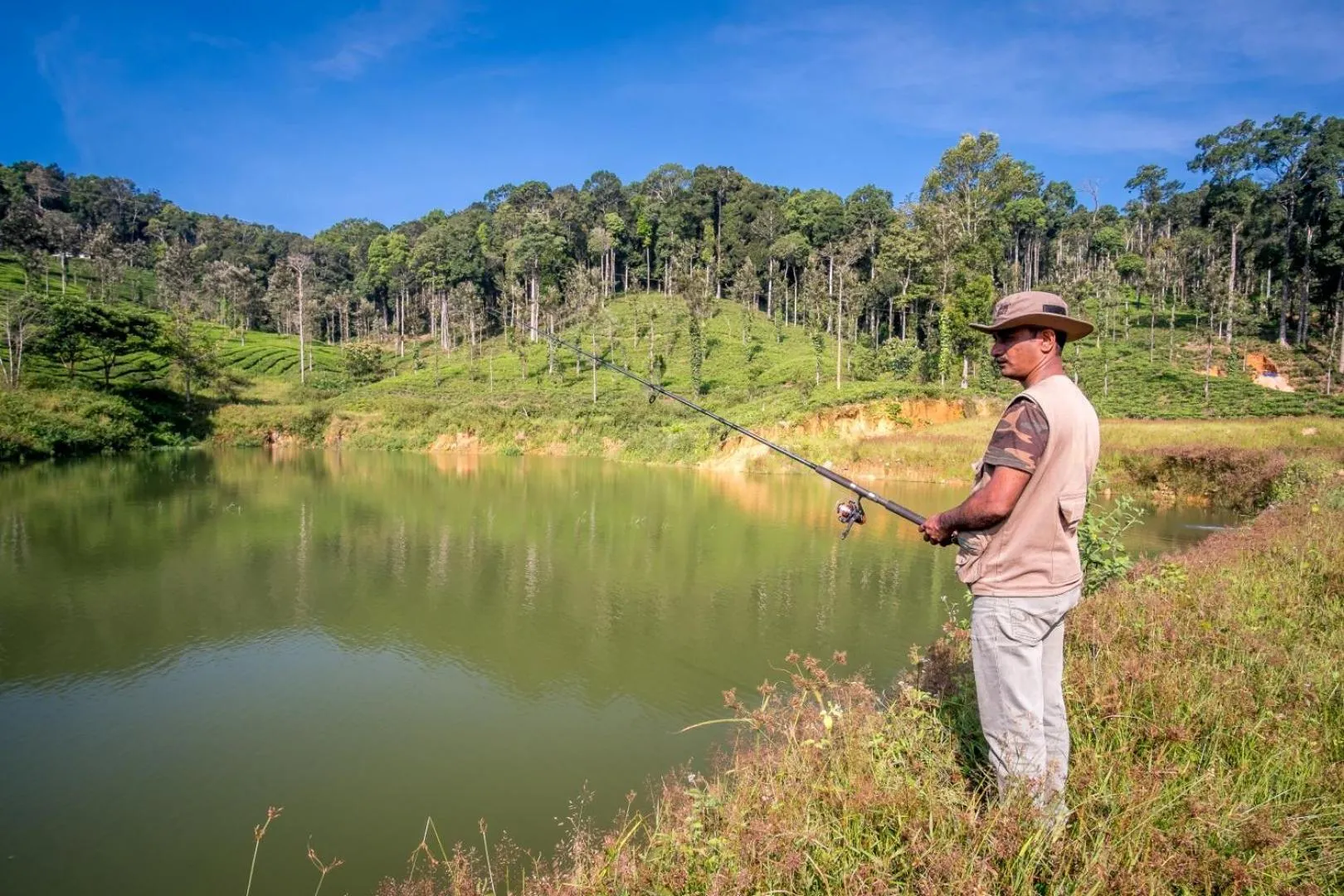 Fishing in Wild Planet Jungle Resort