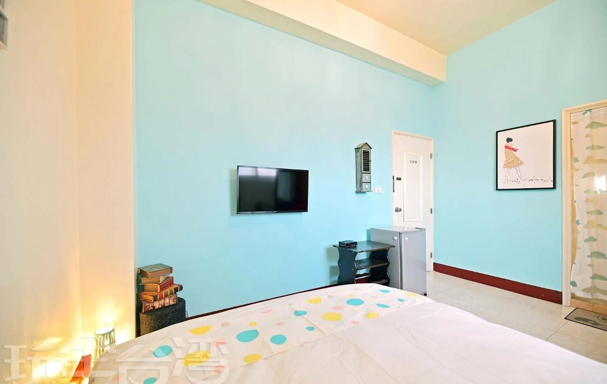 TV and multimedia, Bed in Yan Hai De Dai B&B