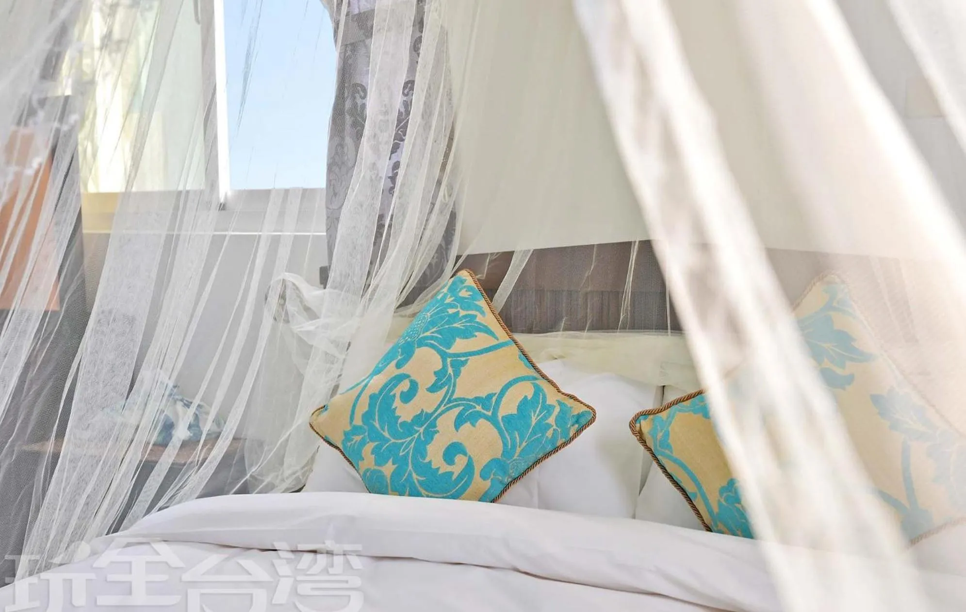 Photo of the whole room, Bed in Yan Hai De Dai B&B