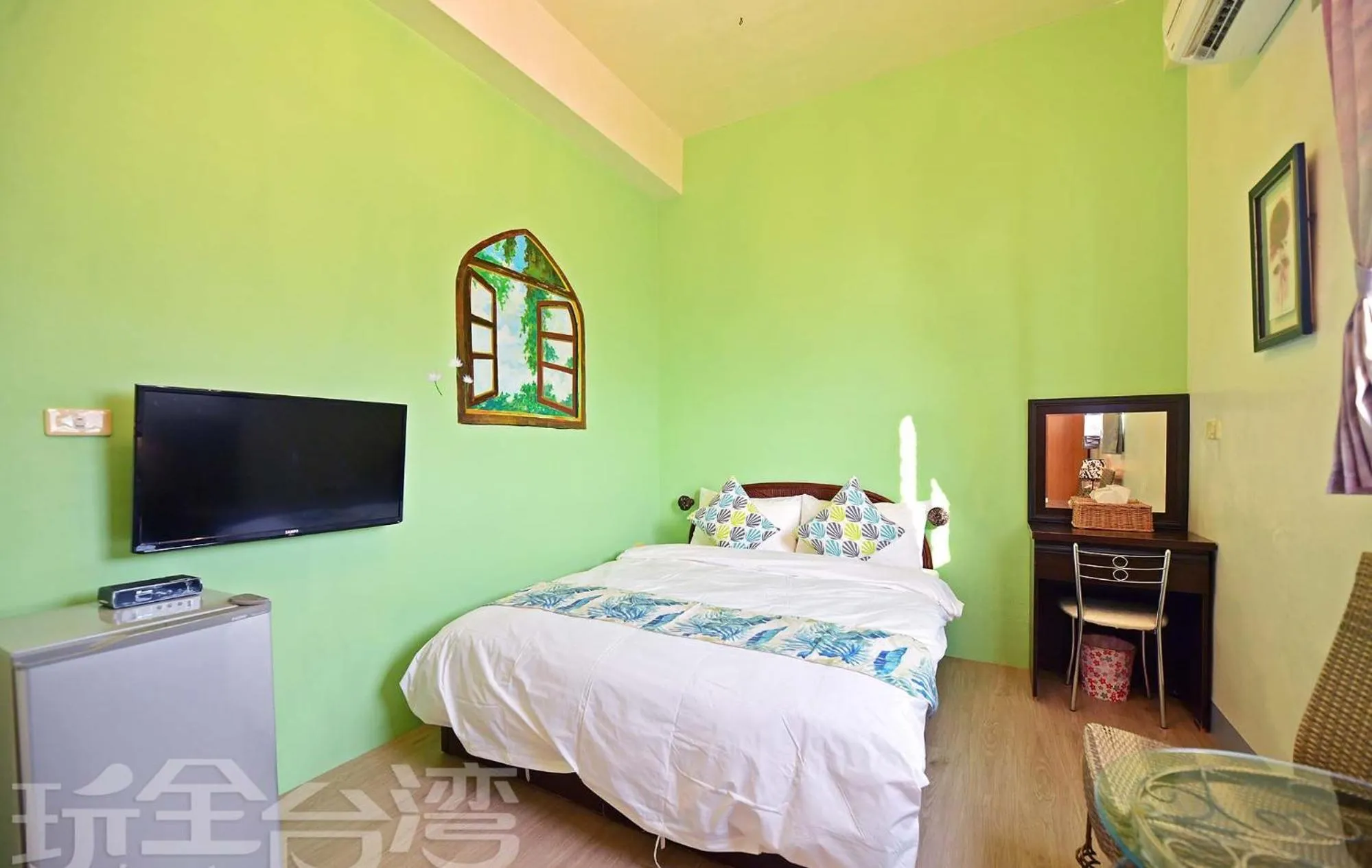 TV and multimedia, Bed in Yan Hai De Dai B&B