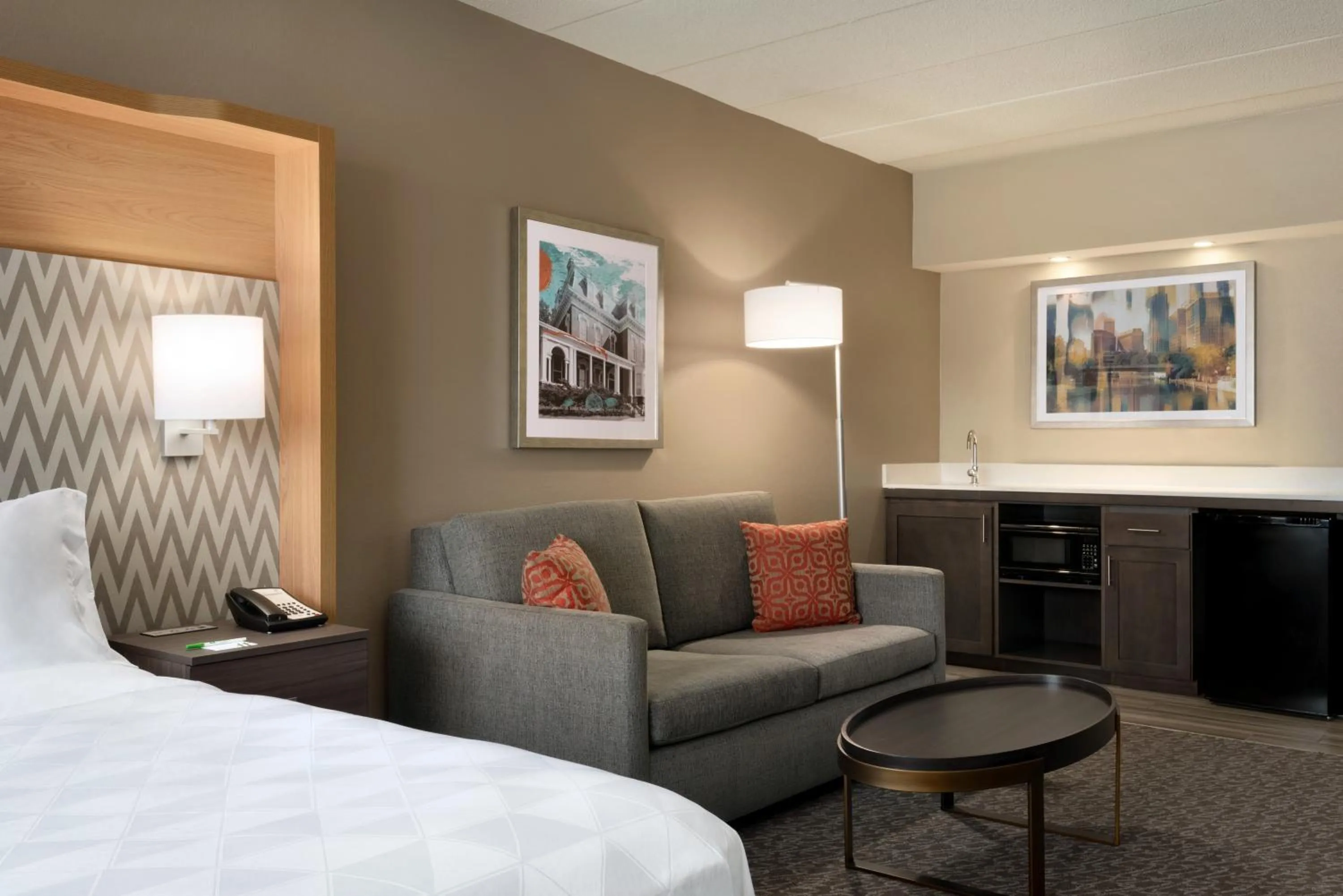 Bed in Holiday Inn Hotel & Suites Council Bluffs by IHG