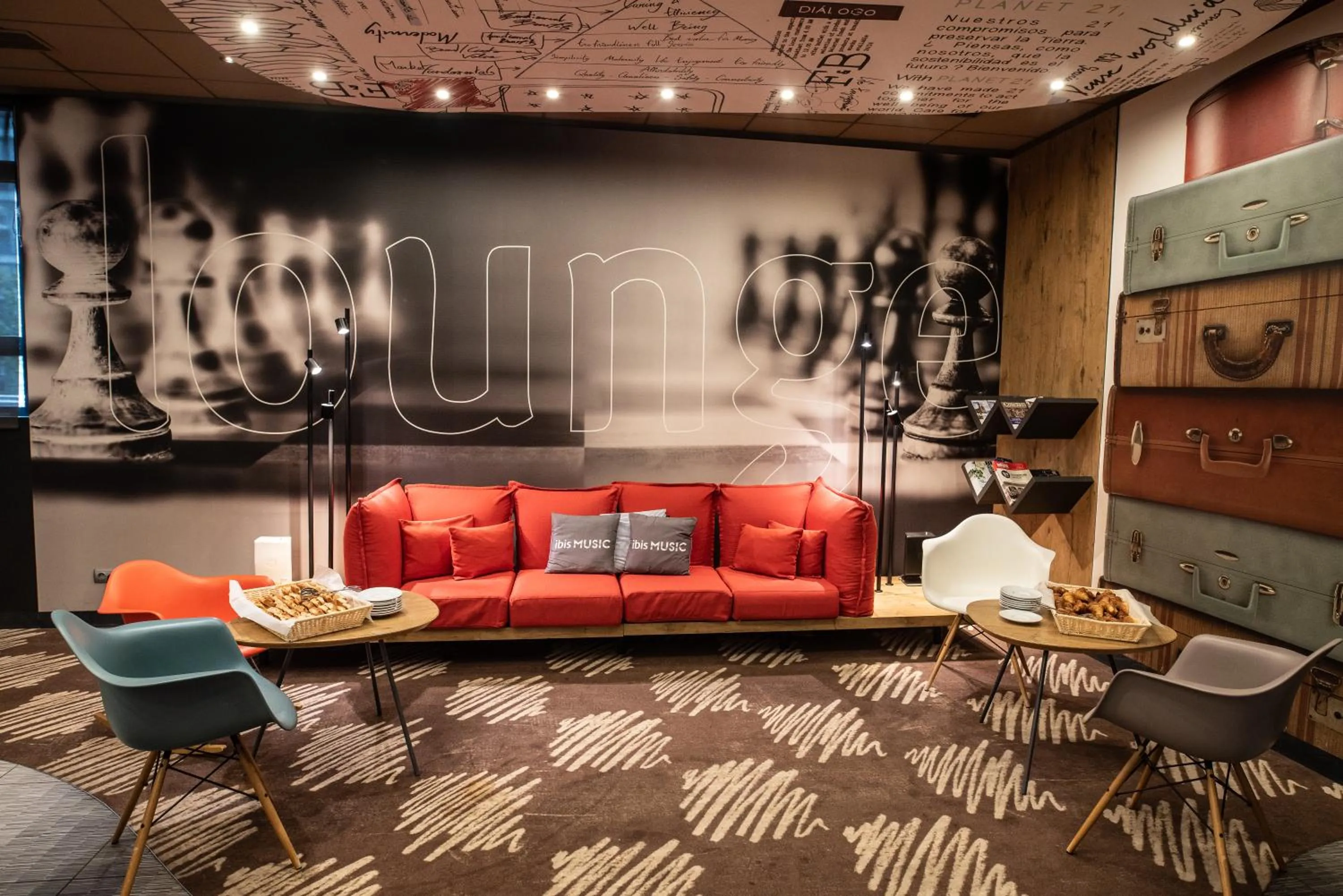 Seating area in Hotel Ibis Krakow Centrum