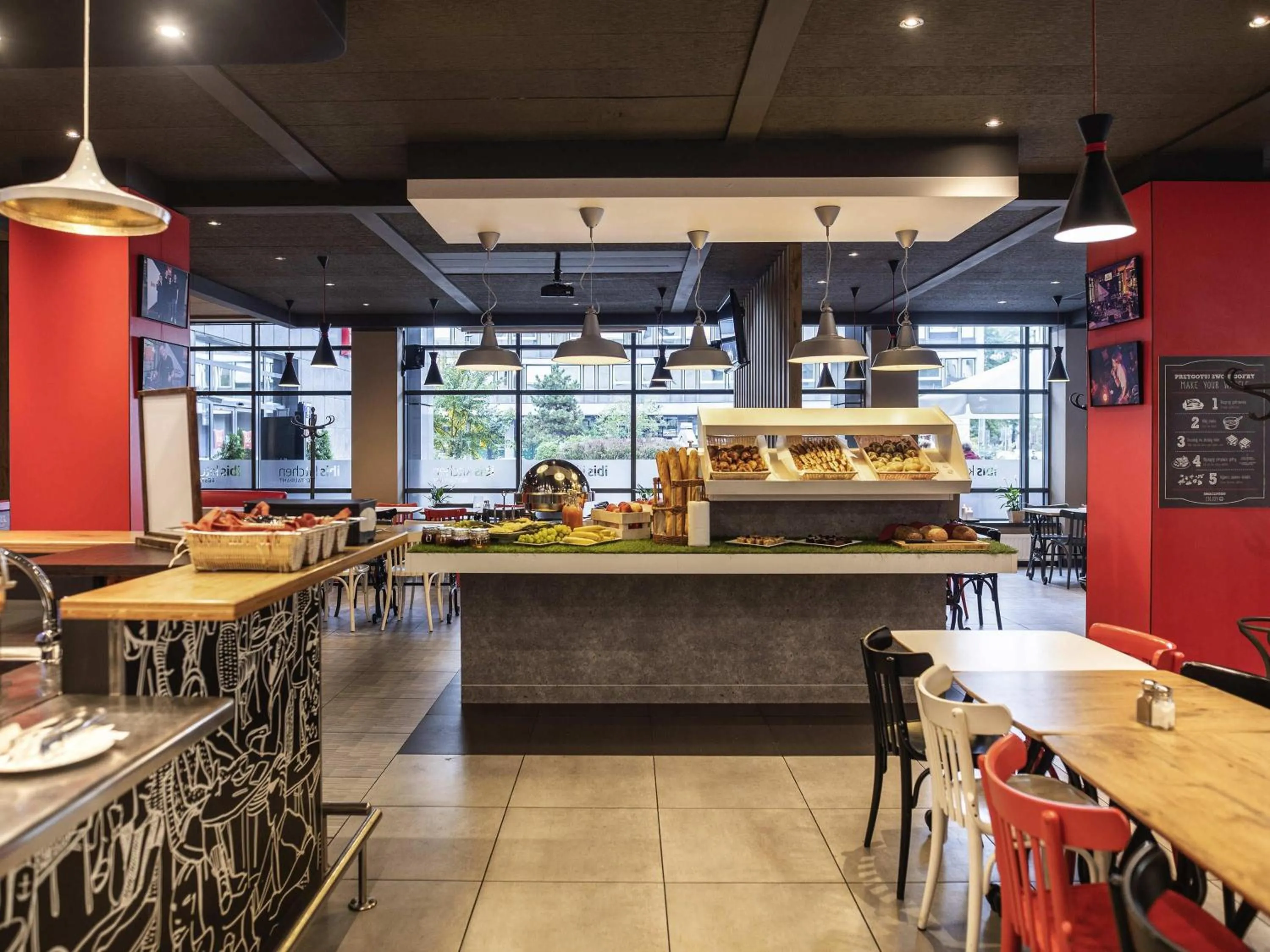 Breakfast in Hotel Ibis Krakow Centrum