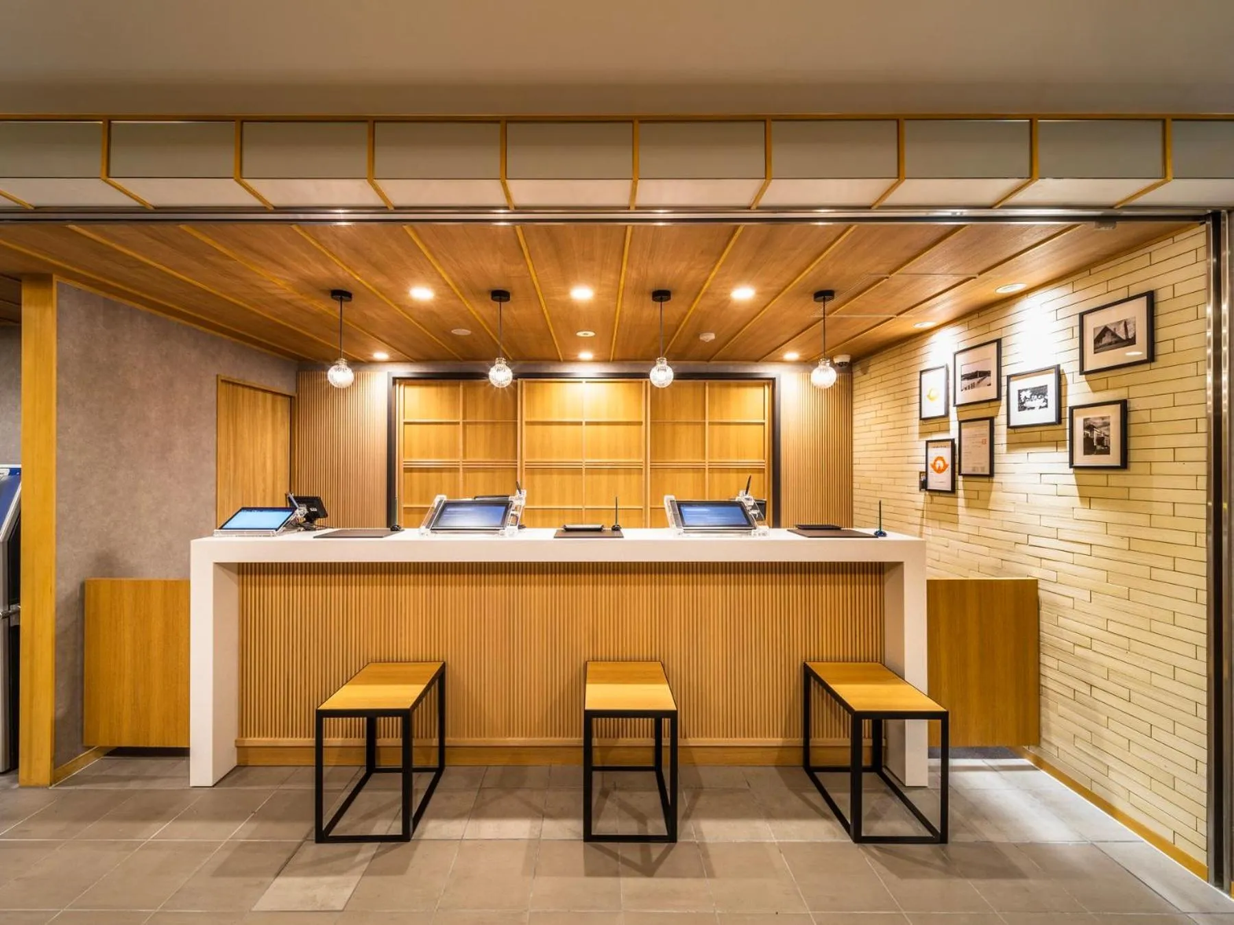 Lobby or reception in Super Hotel Yamaguchi Yuda Onsen