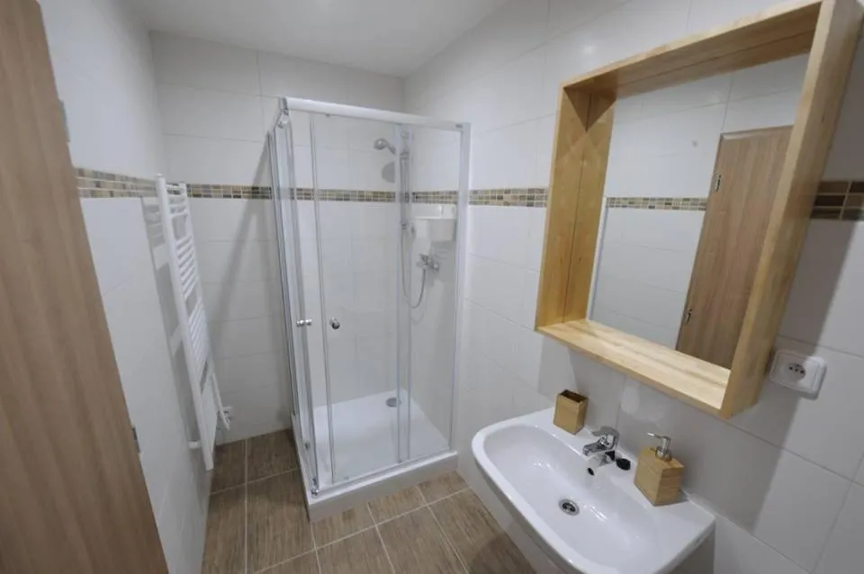 Bathroom in Apartmány na kolonádě
