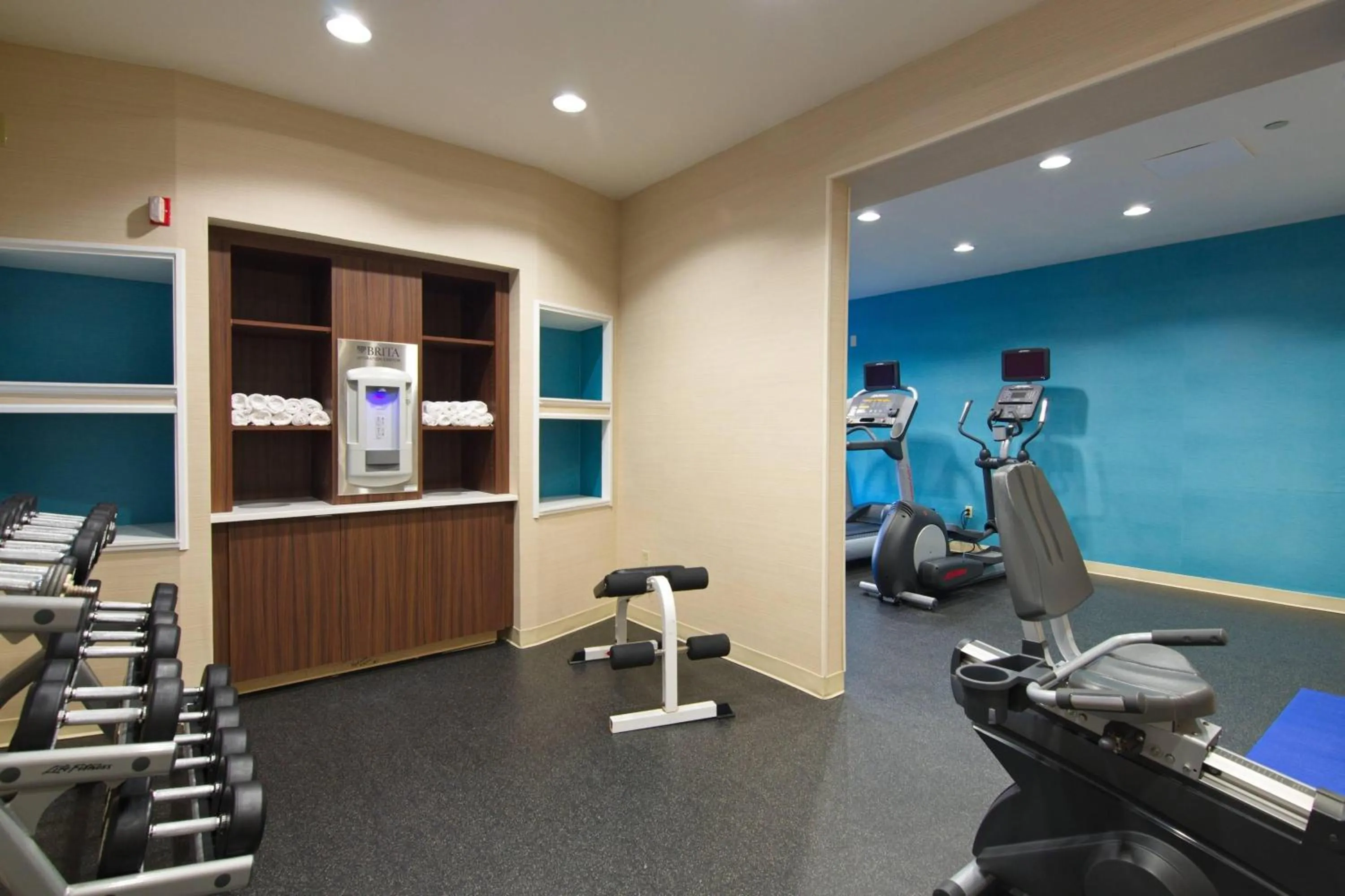 Fitness centre/facilities in Fairfield Inn and Suites by Marriott Potomac Mills Woodbridge