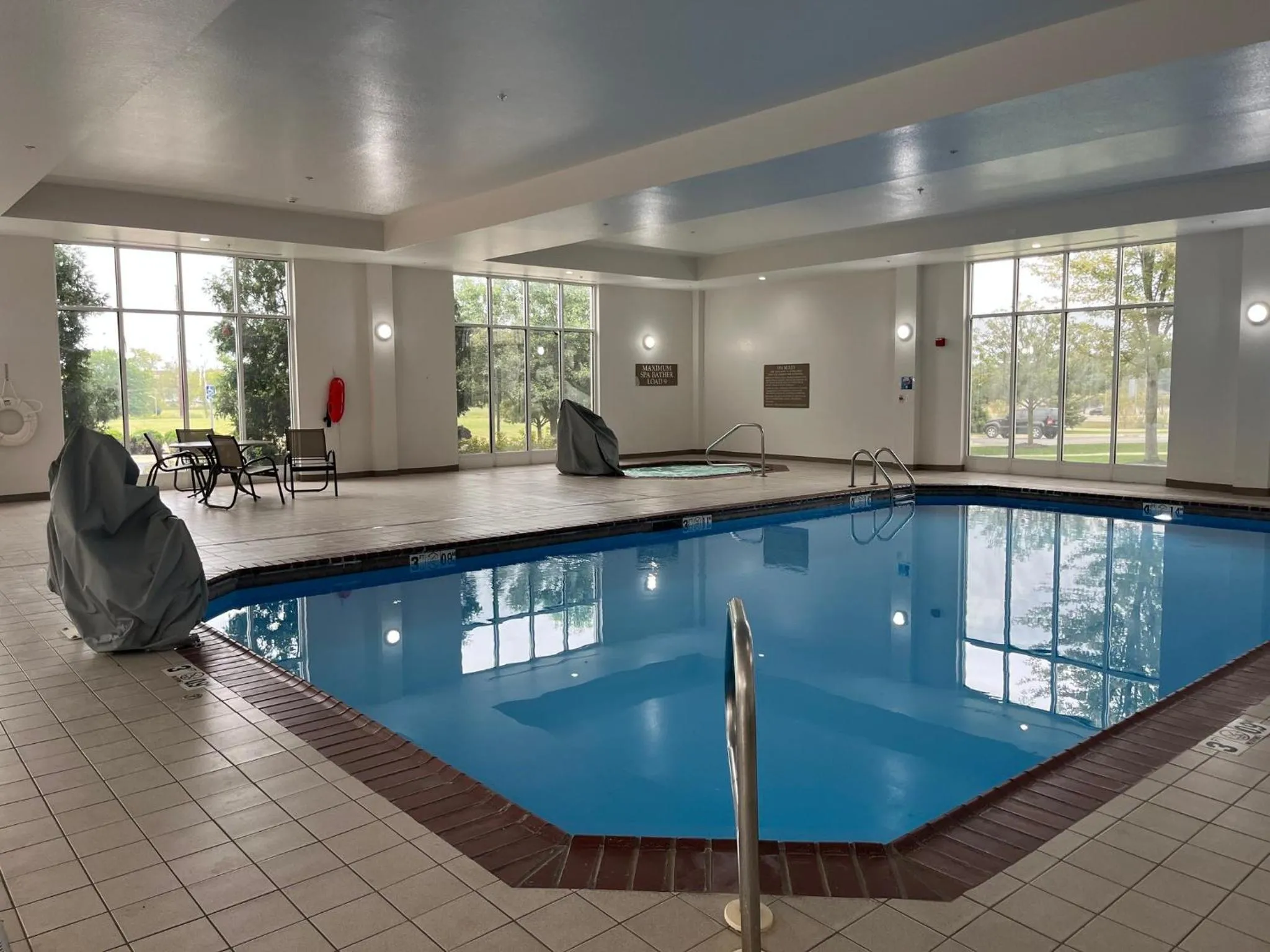 Swimming pool in Holiday Inn Purdue - Fort Wayne by IHG
