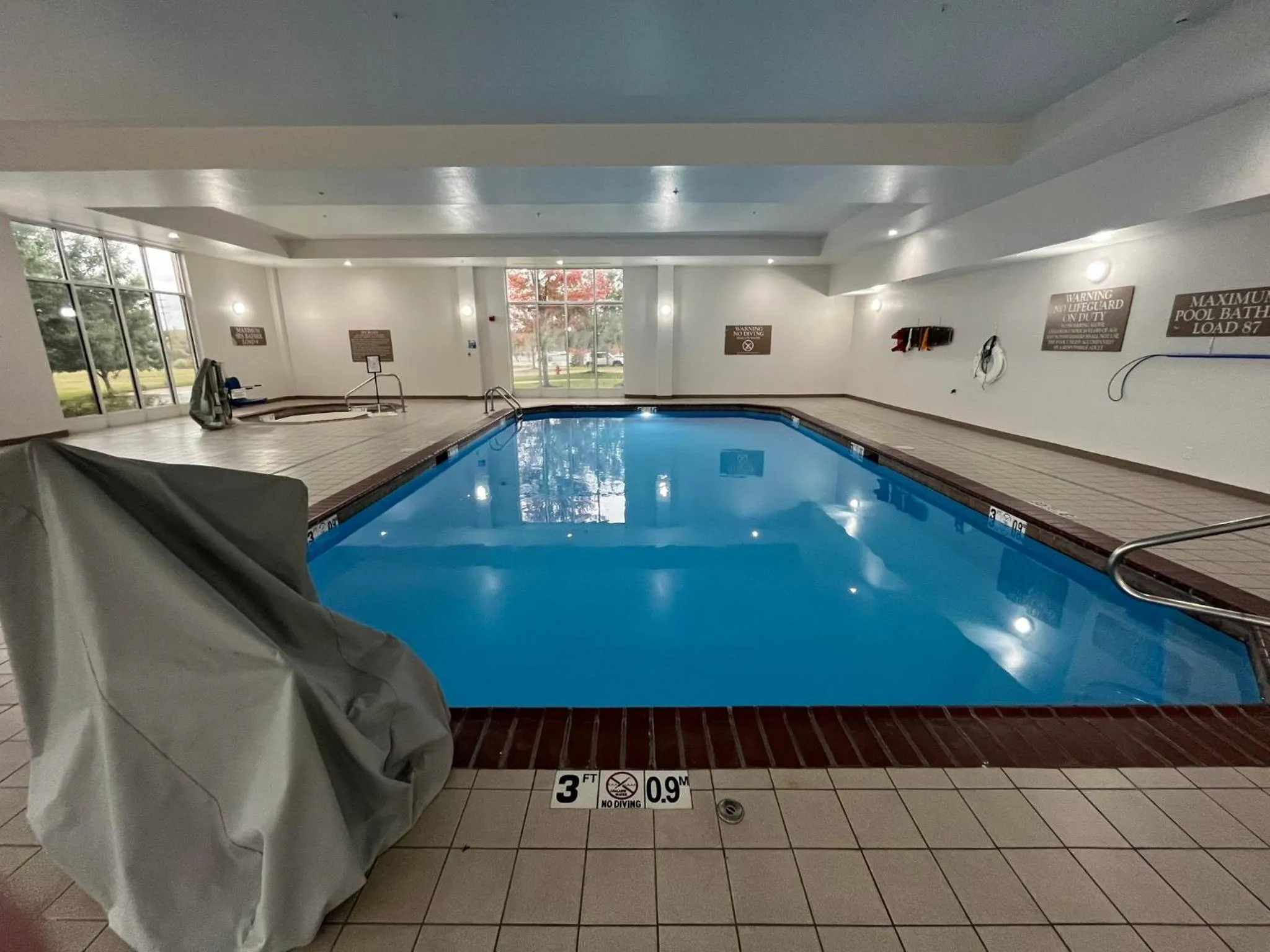 Swimming pool in Holiday Inn Purdue - Fort Wayne by IHG