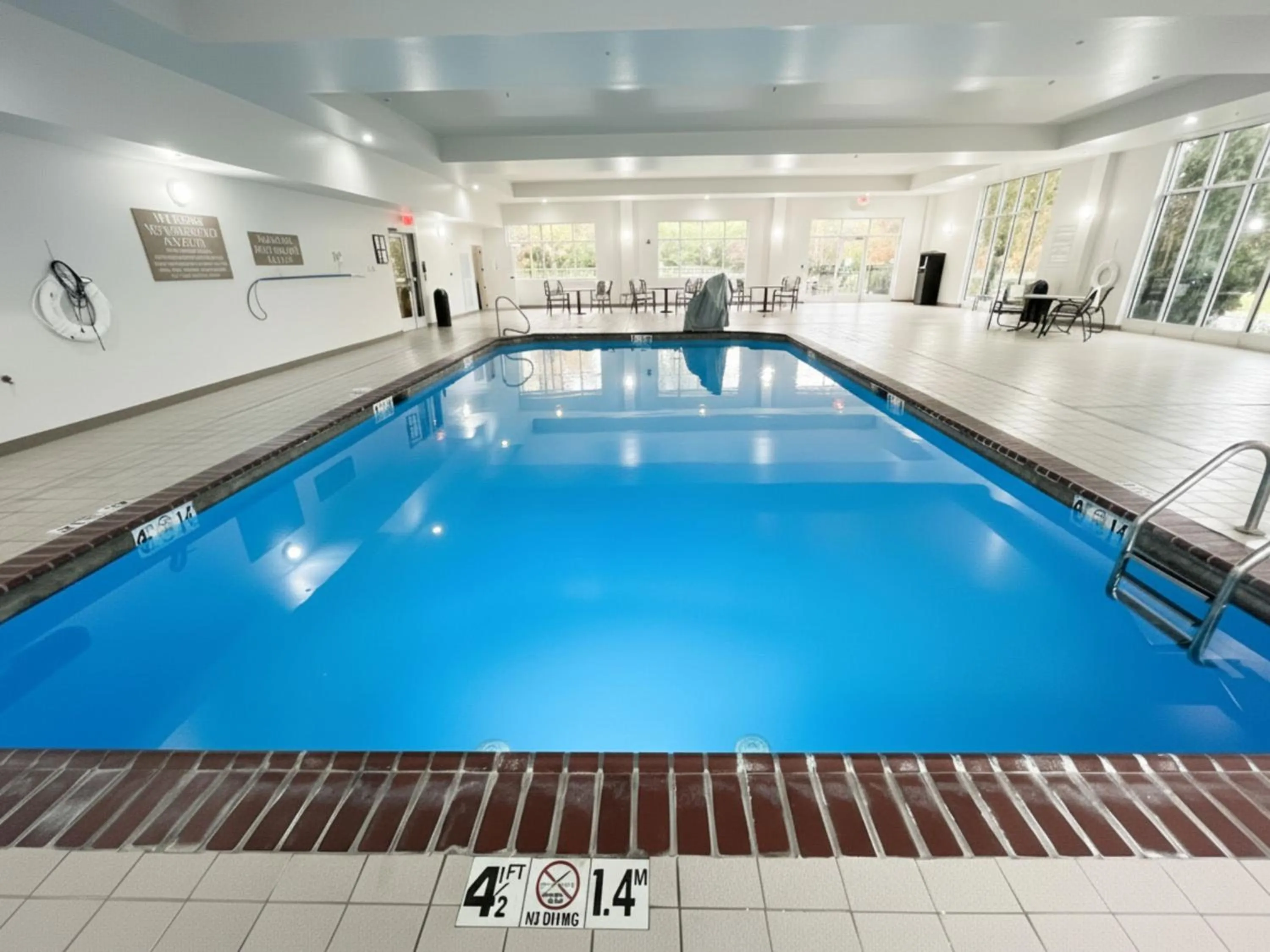Swimming pool in Holiday Inn Purdue - Fort Wayne by IHG