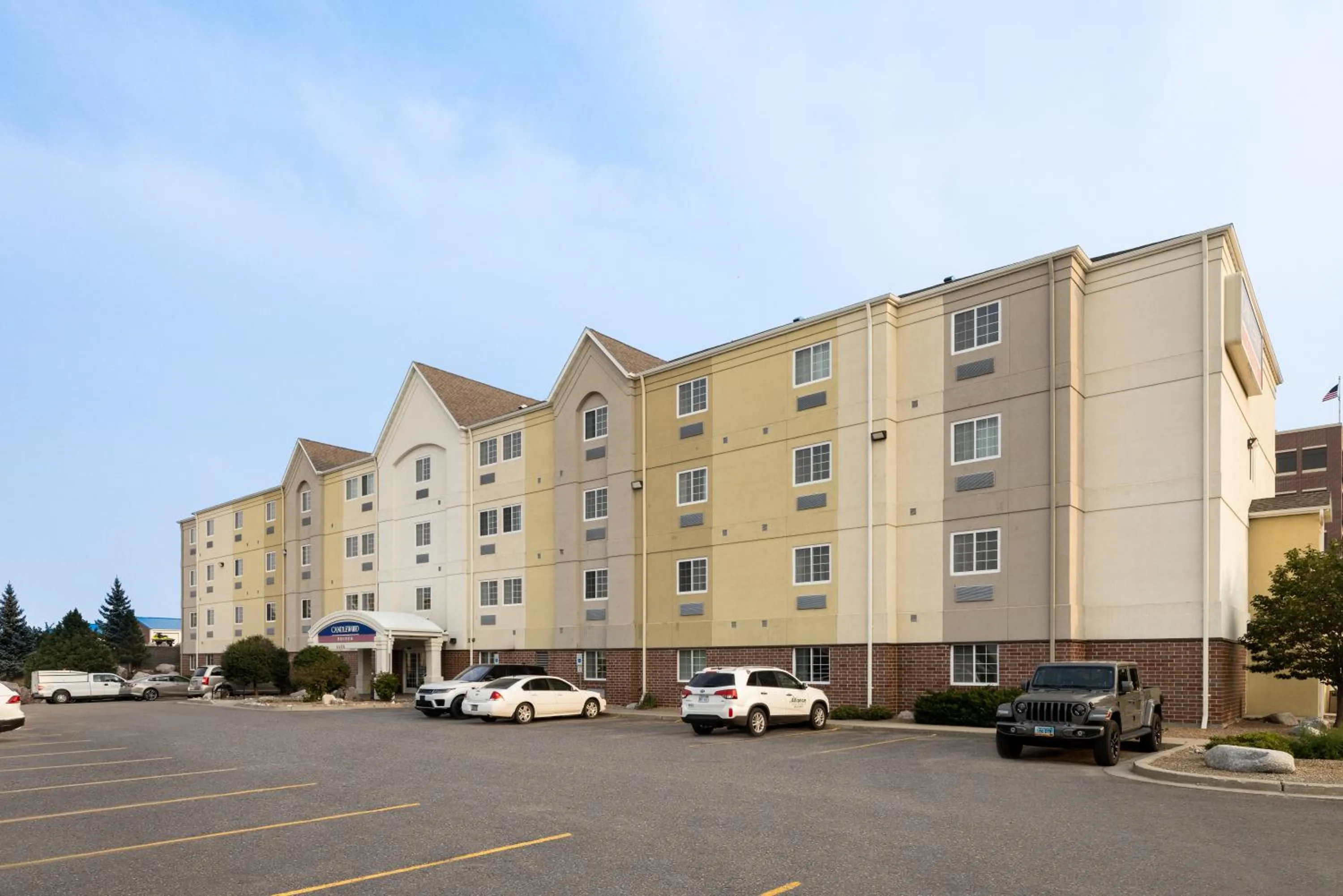 Property building in Candlewood Suites Bismarck