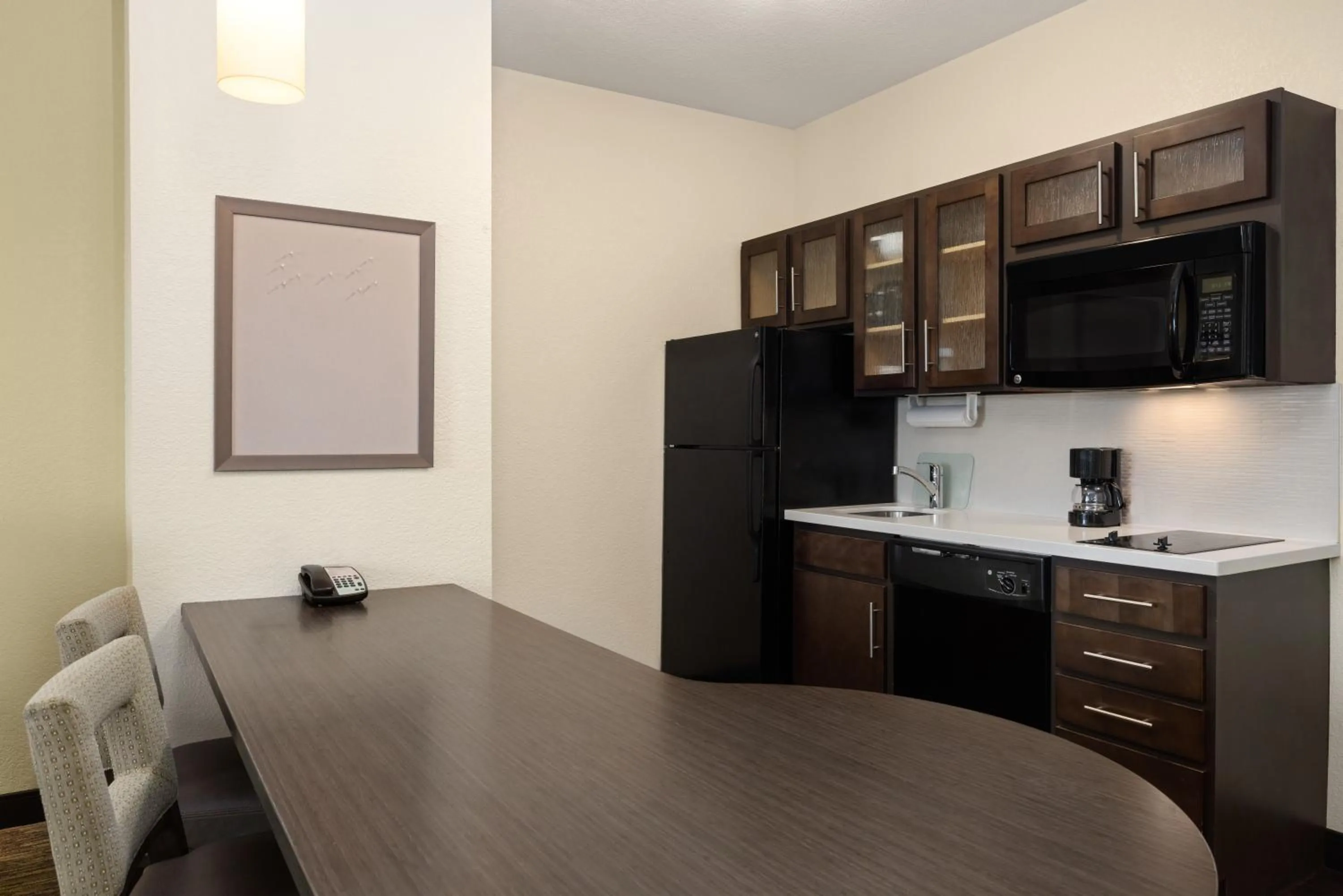 kitchen in Candlewood Suites Bismarck