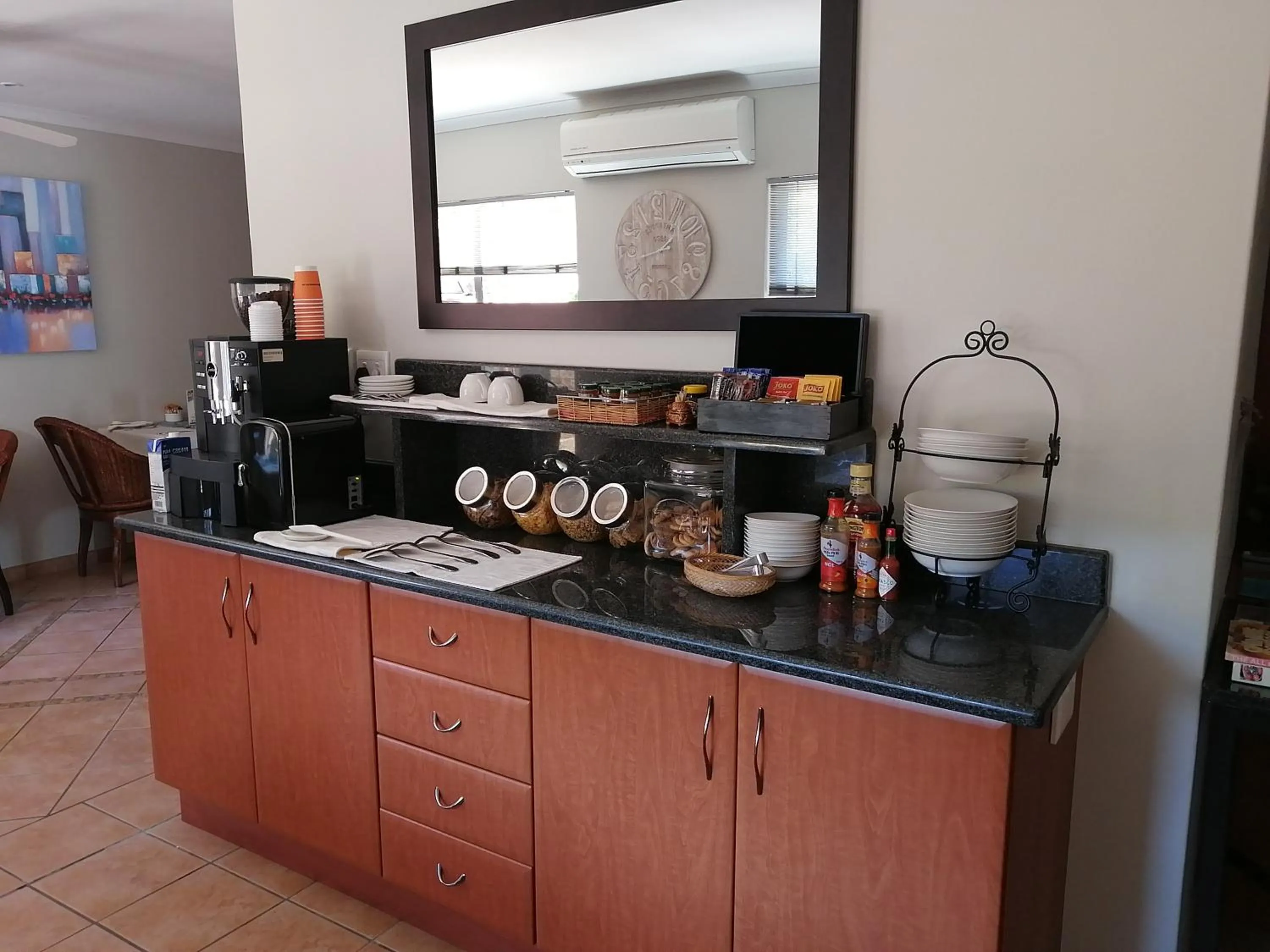 Buffet breakfast in The Monte Carlo