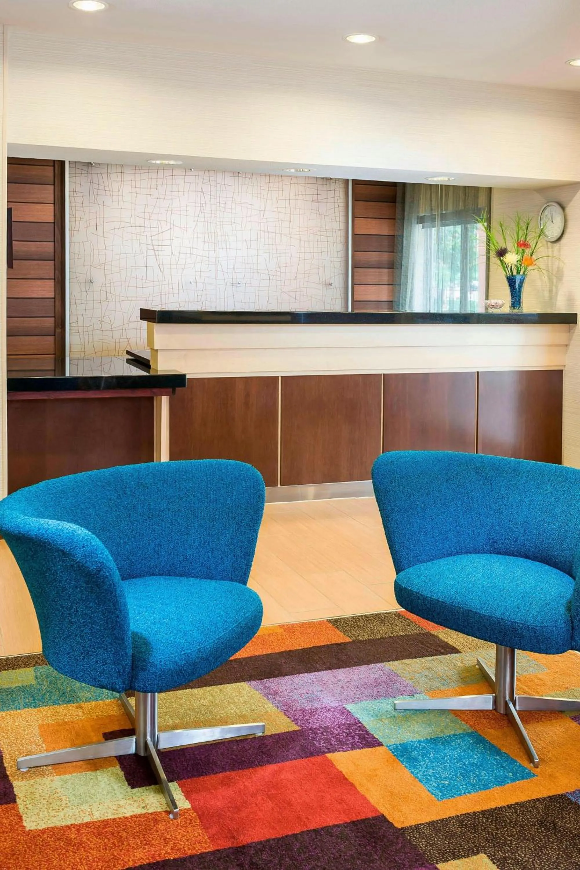 Lobby or reception in Fairfield Inn & Suites Dallas Park Central