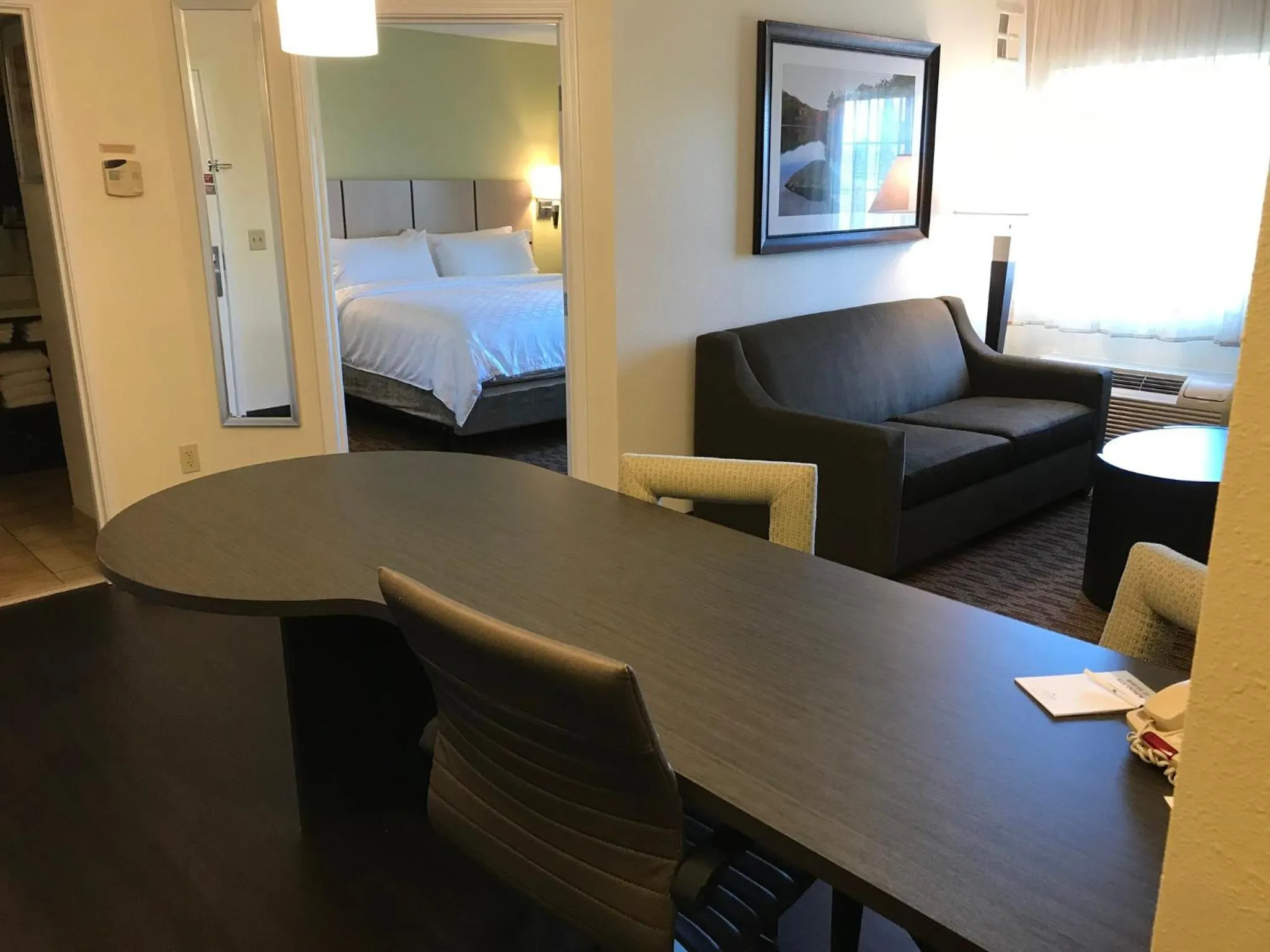 Photo of the whole room, Bed in Candlewood Suites Fort Wayne - NW by IHG