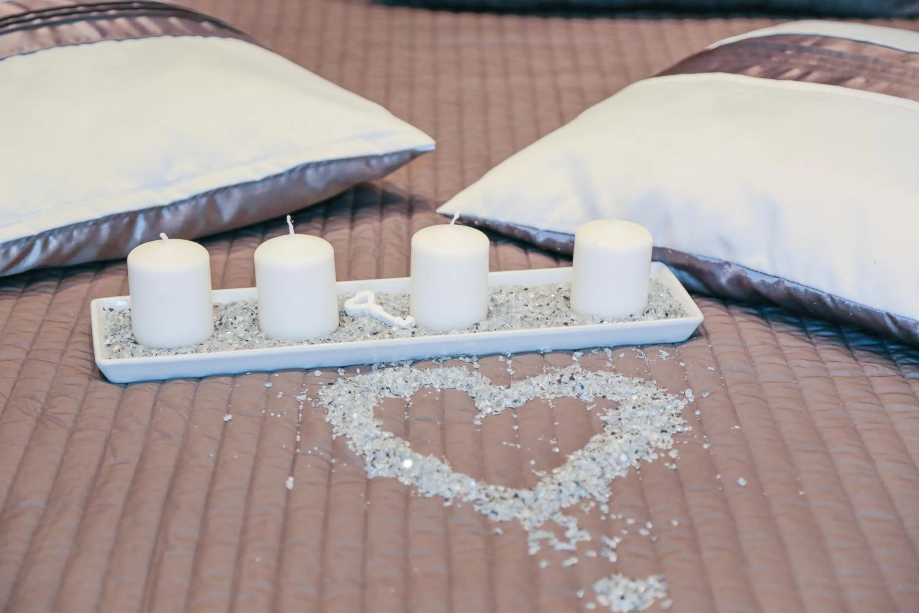 Decorative detail, Bed in Villa Erasi