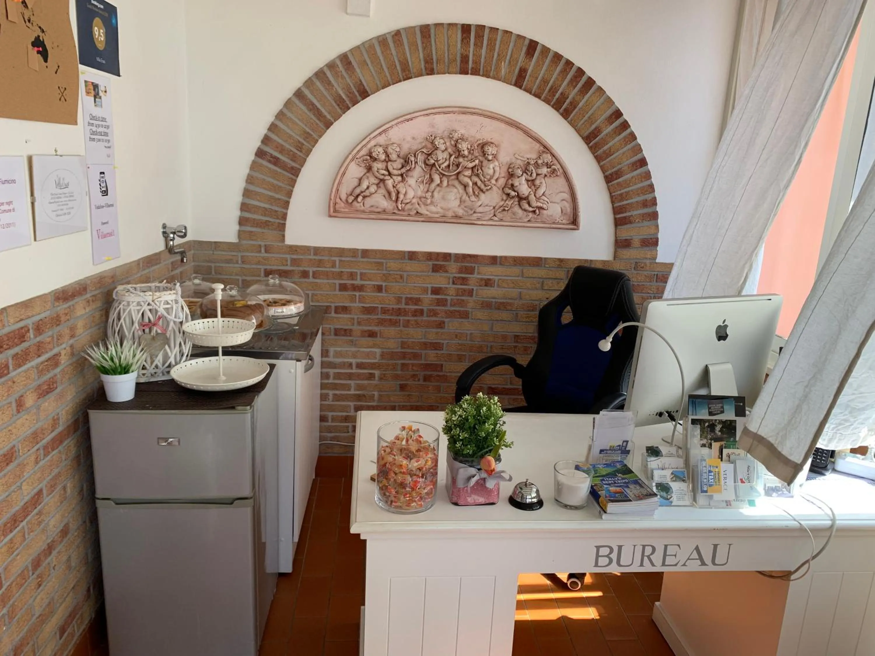 Lobby or reception in Villa Erasi