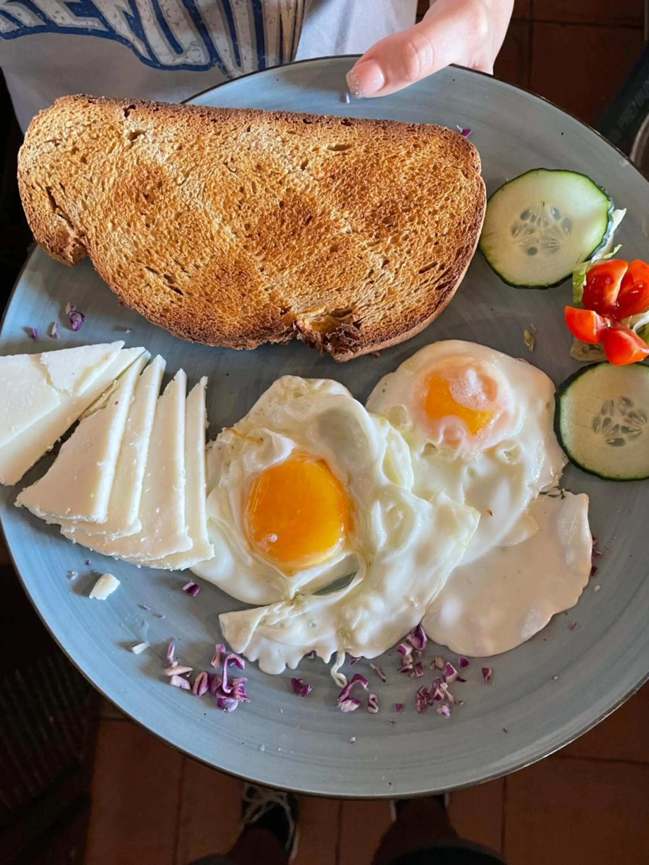 Breakfast in Alojamiento Mesón el Pozuelo