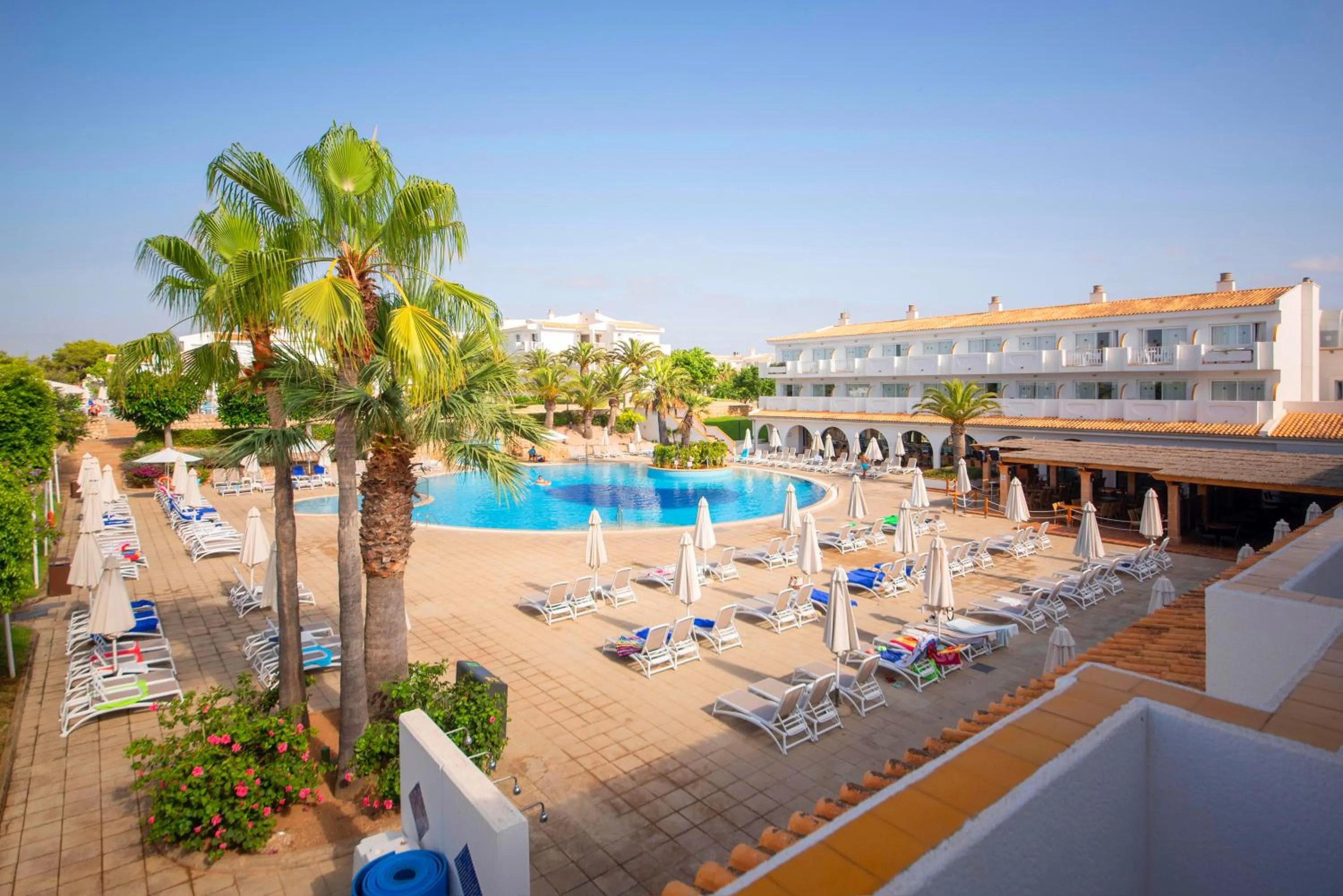 Pool view in Blau Punta Reina